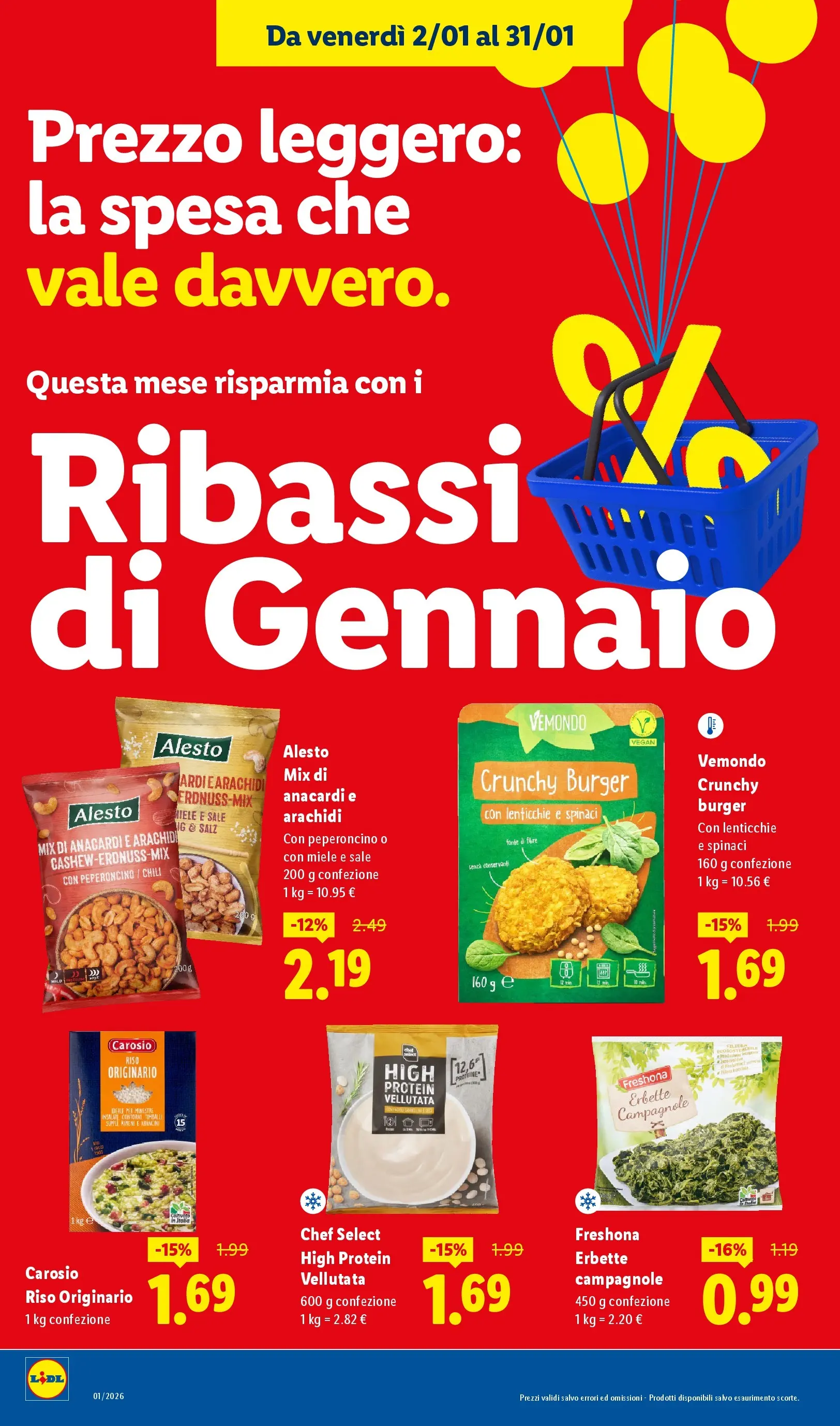 LIDL volantino della prossima settimana dal ﻿28/12/2025﻿ 📣 | Pagina: 18 | Prodotti: Sale, Peperoncino, Anacardi, Spinaci