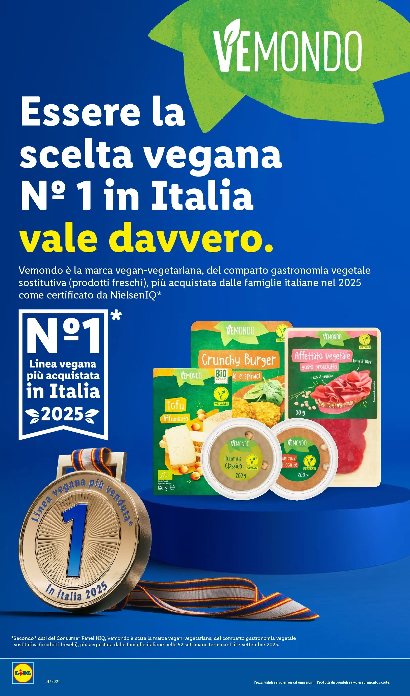 LIDL volantino della prossima settimana dal ﻿28/12/2025﻿ 📣 | Pagina: 20 | Prodotti: Carote, Prosciutto, Hummus, Tofu