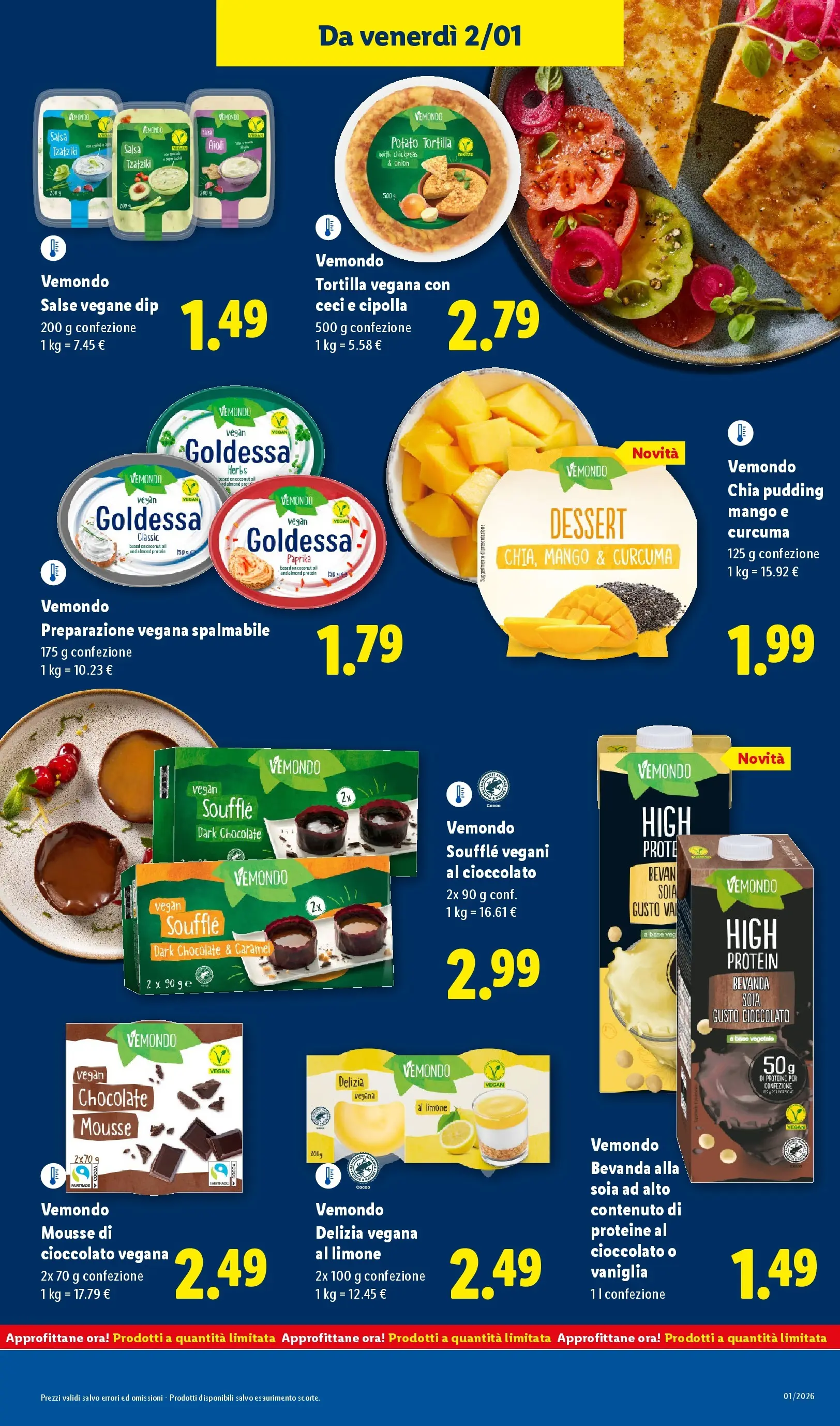 LIDL volantino della prossima settimana dal ﻿28/12/2025﻿ 📣 | Pagina: 23 | Prodotti: Cioccolato, Ceci, Salsa, Mango