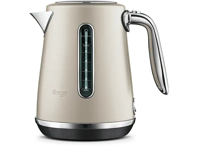 Sage SKE735ALM4EEU1 the Soft Top&trade; Luxe Wasserkocher (Almond Nougat, 1,7 l, 2400 Watt)