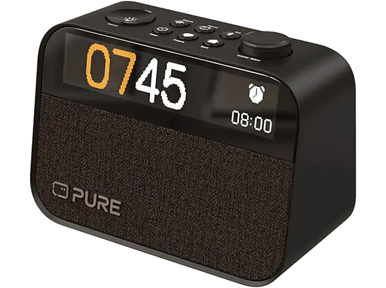 Pure Moment Radiowecker, Coffee Black