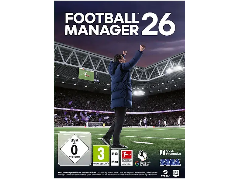 Football Manager 26 (Code in a Box) - [PC]