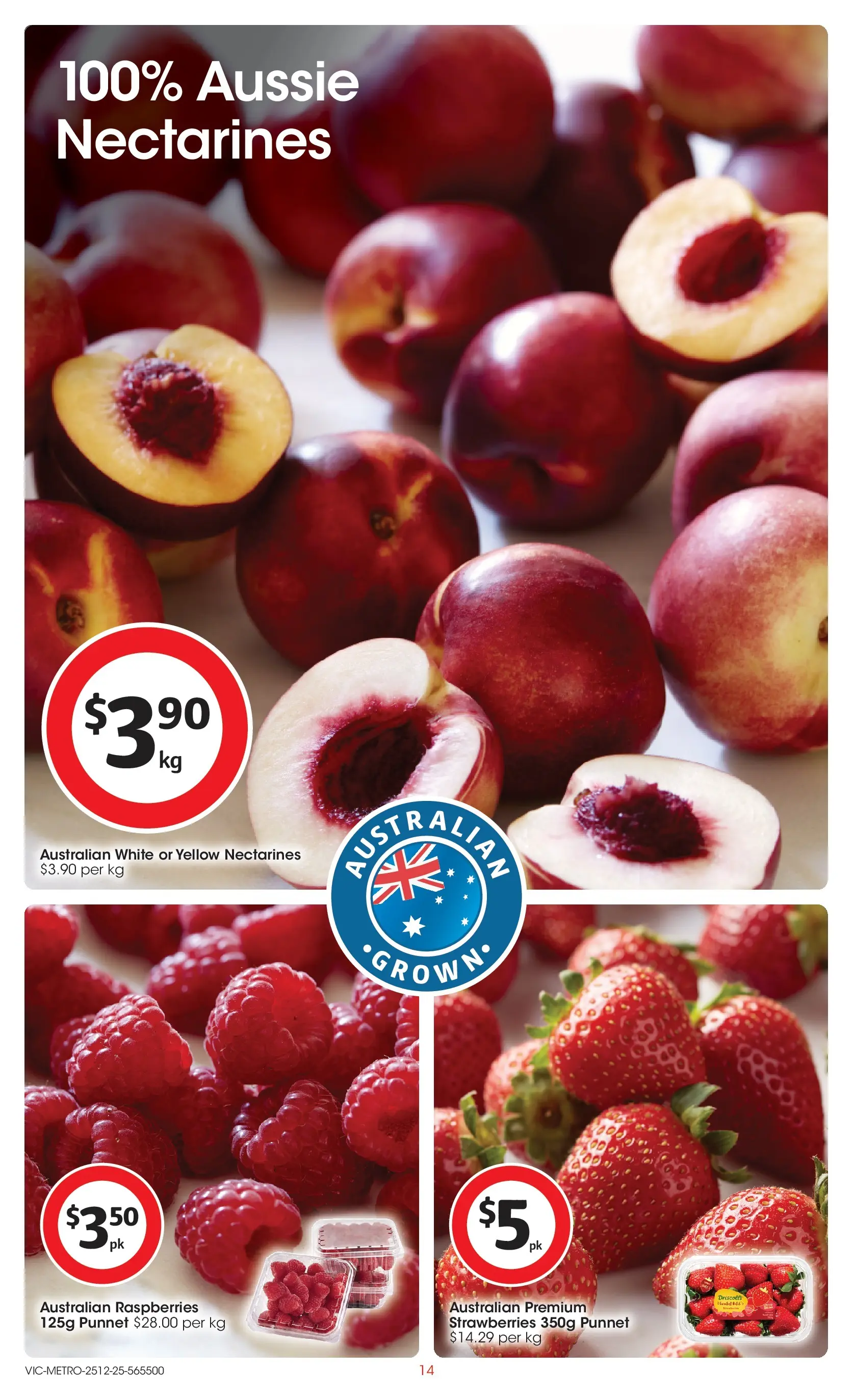 ﻿Coles catalogue valid from 25/12/2025 > Online Australia | Page: 14 | Products: Strawberries