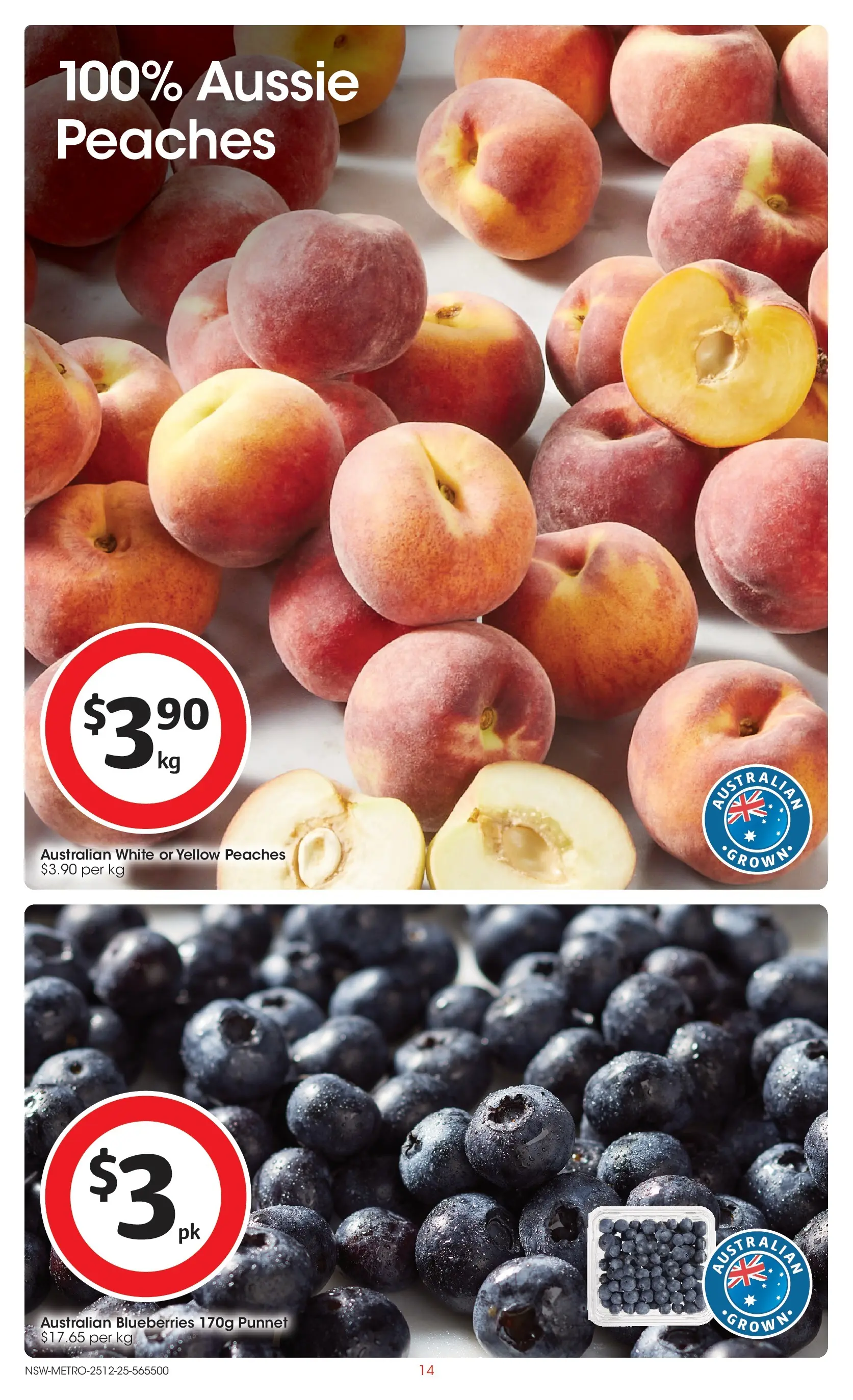 ﻿Coles catalogue valid from 25/12/2025 > Online Australia | Page: 14 | Products: Blueberries