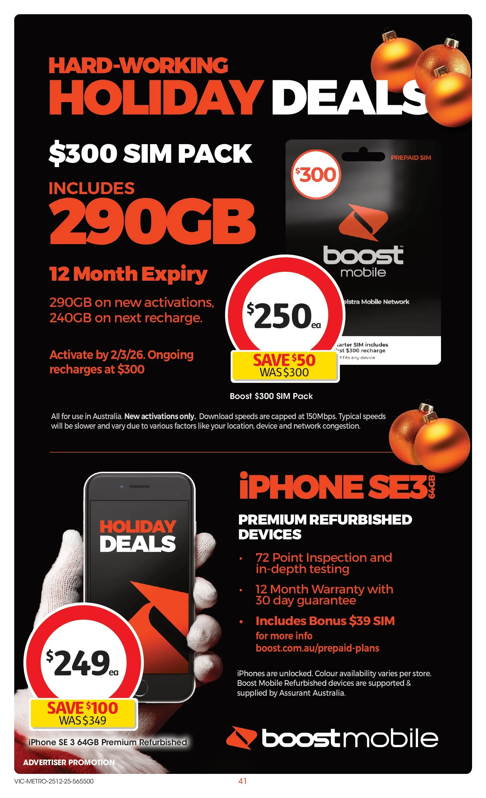 ﻿Coles catalogue valid from 25/12/2025 > Online Australia | Page: 41 | Products: Device, Iphone, Mobile