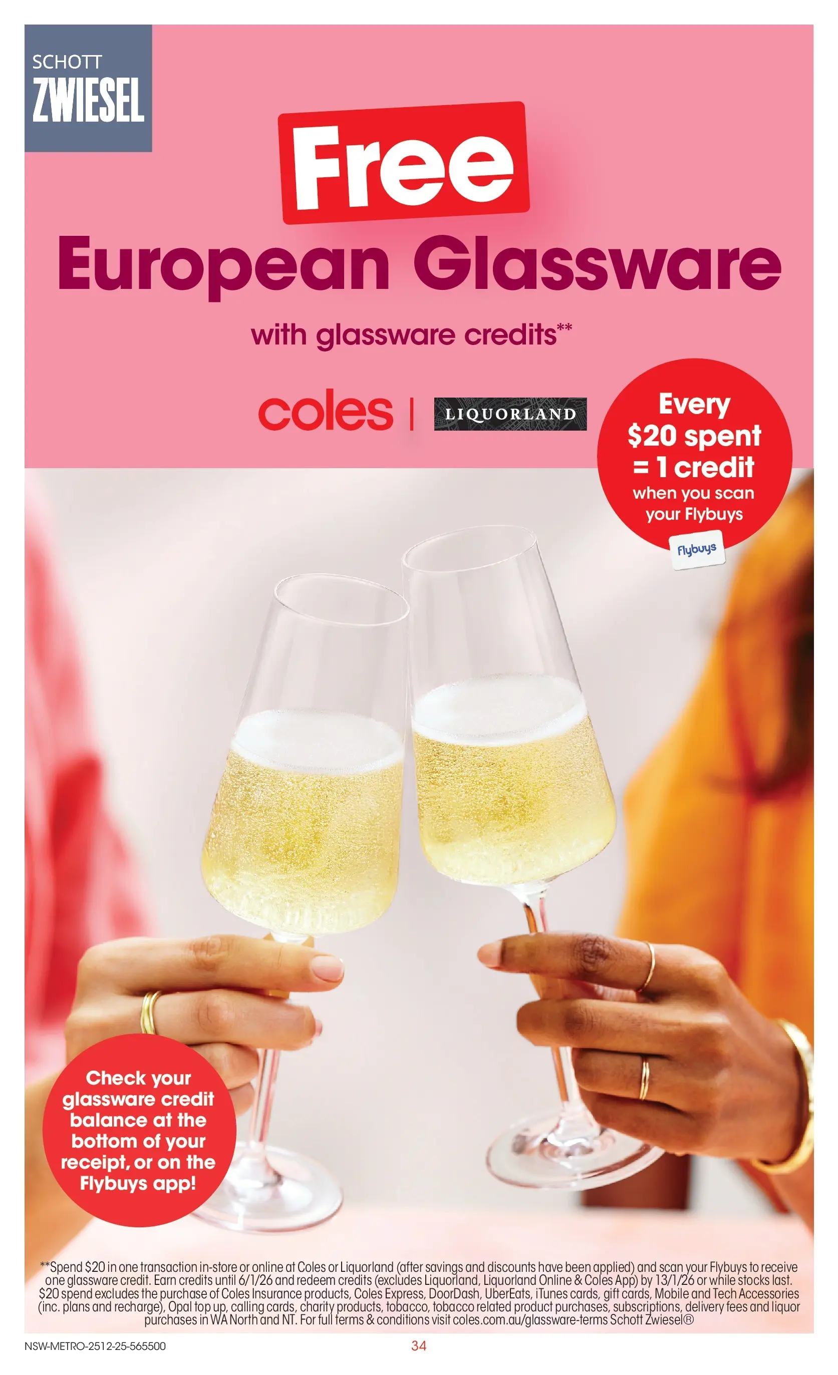 ﻿Coles catalogue valid from 25/12/2025 > Online Australia | Page: 34 | Products: Glassware, Opal, Accessories, Mobile