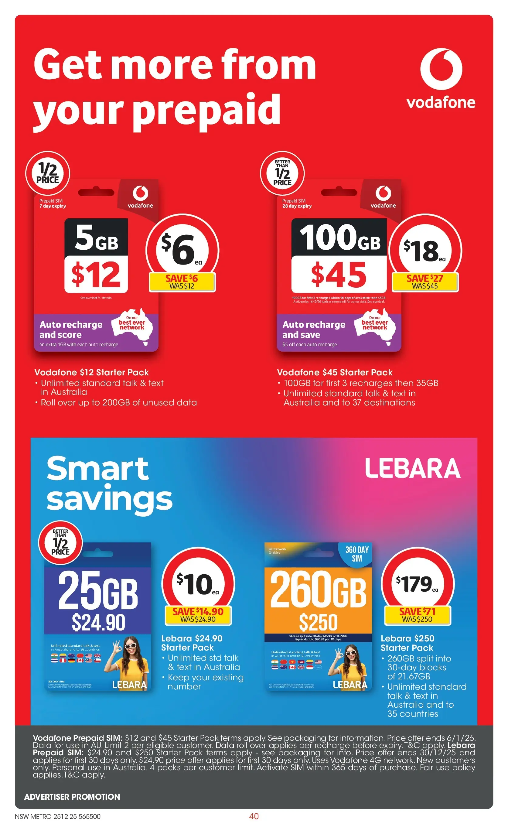 ﻿Coles catalogue valid from 25/12/2025 > Online Australia | Page: 40