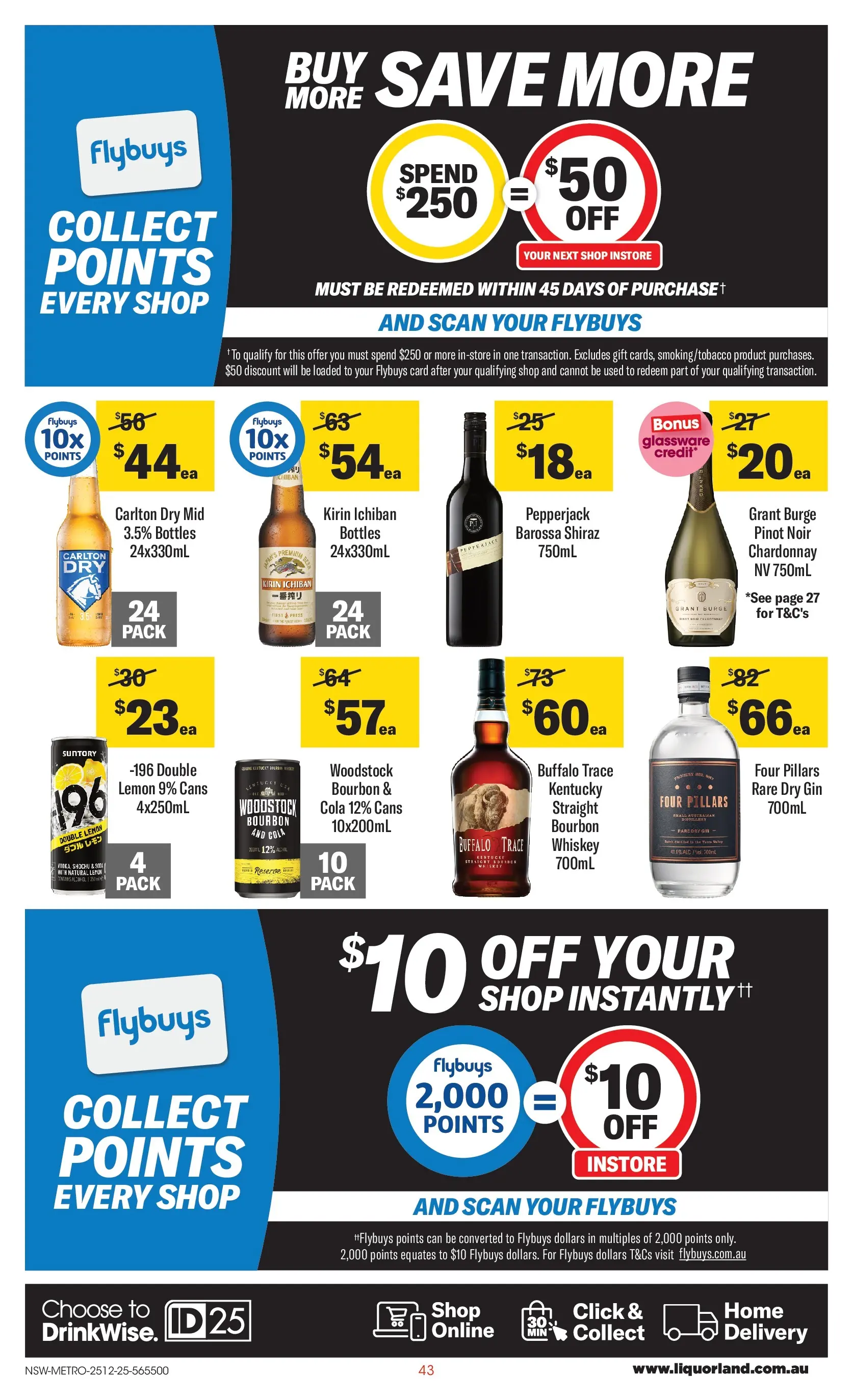﻿Coles catalogue valid from 25/12/2025 > Online Australia | Page: 43 | Products: Bourbon, Gin, Whiskey, Press