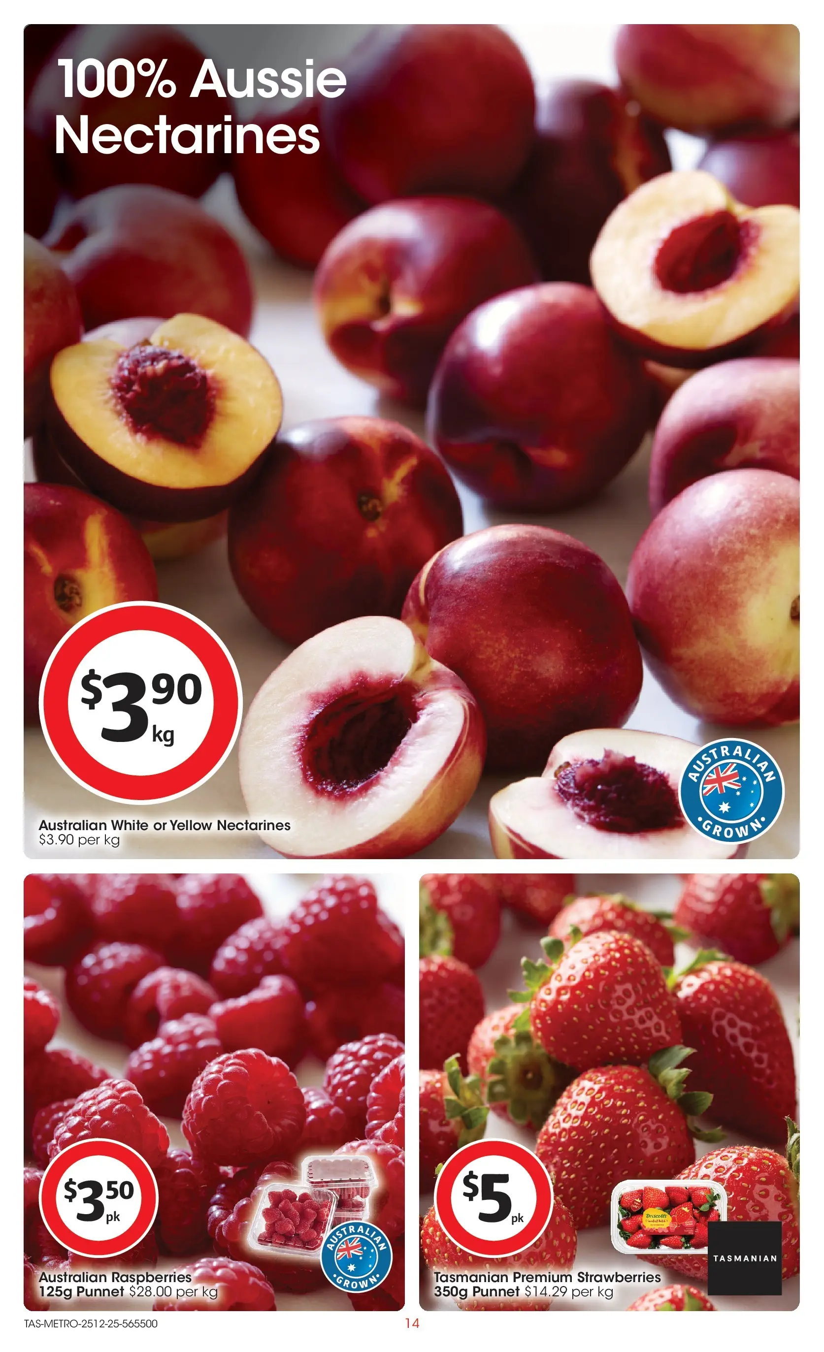 ﻿Coles catalogue valid from 25/12/2025 > Online Australia | Page: 14 | Products: Strawberries