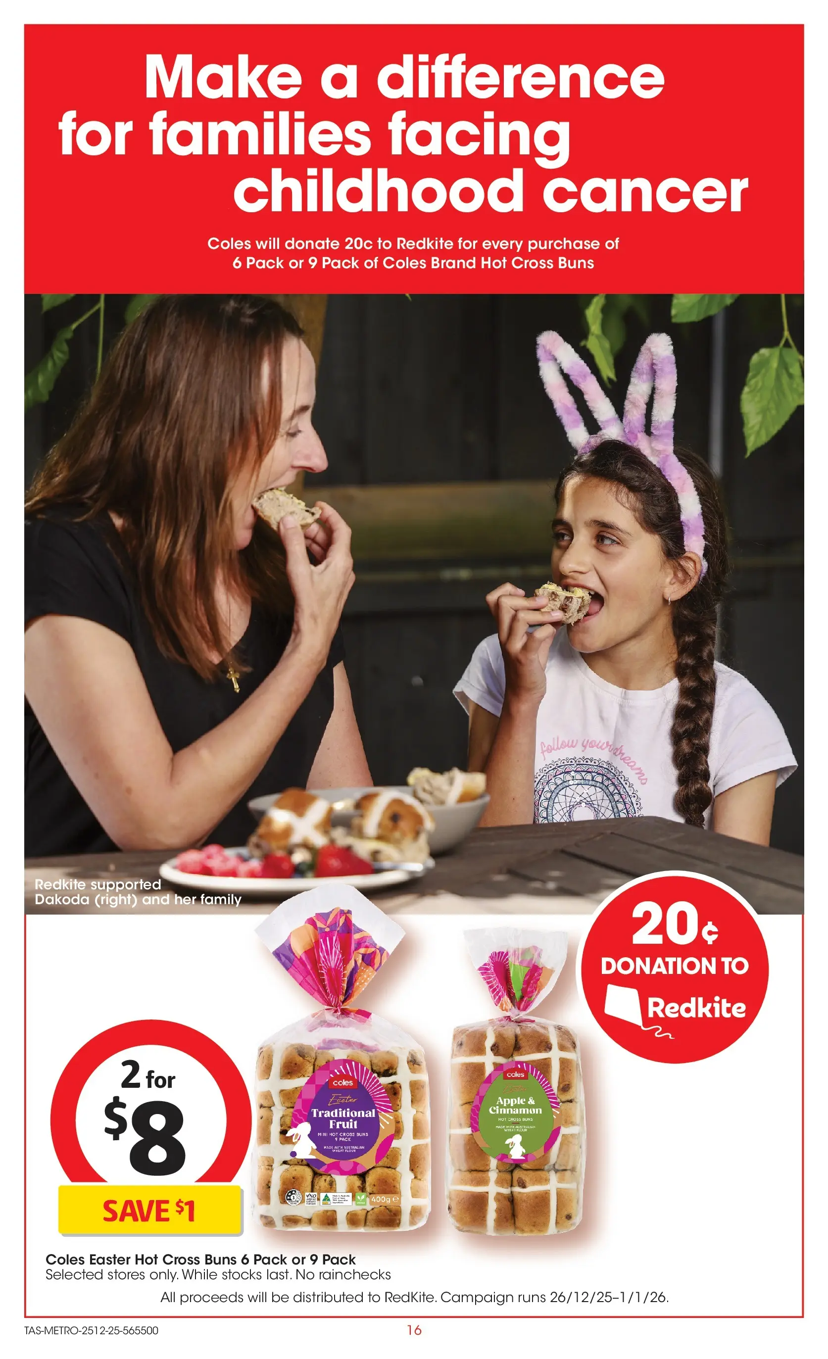 ﻿Coles catalogue valid from 25/12/2025 > Online Australia | Page: 16 | Products: Flour, Wheat