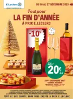E.Leclerc DEPENSER MOINS 26 - MIXTE - au 27.12.2025