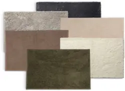 JYSK Постелка за баня KARLSTAD 50x80 бяла KRONBORG