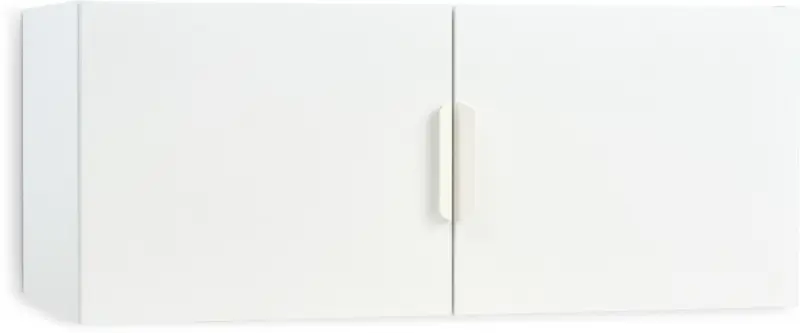 JYSK Надстройка JENSLEV 96x40 2 врати бяла