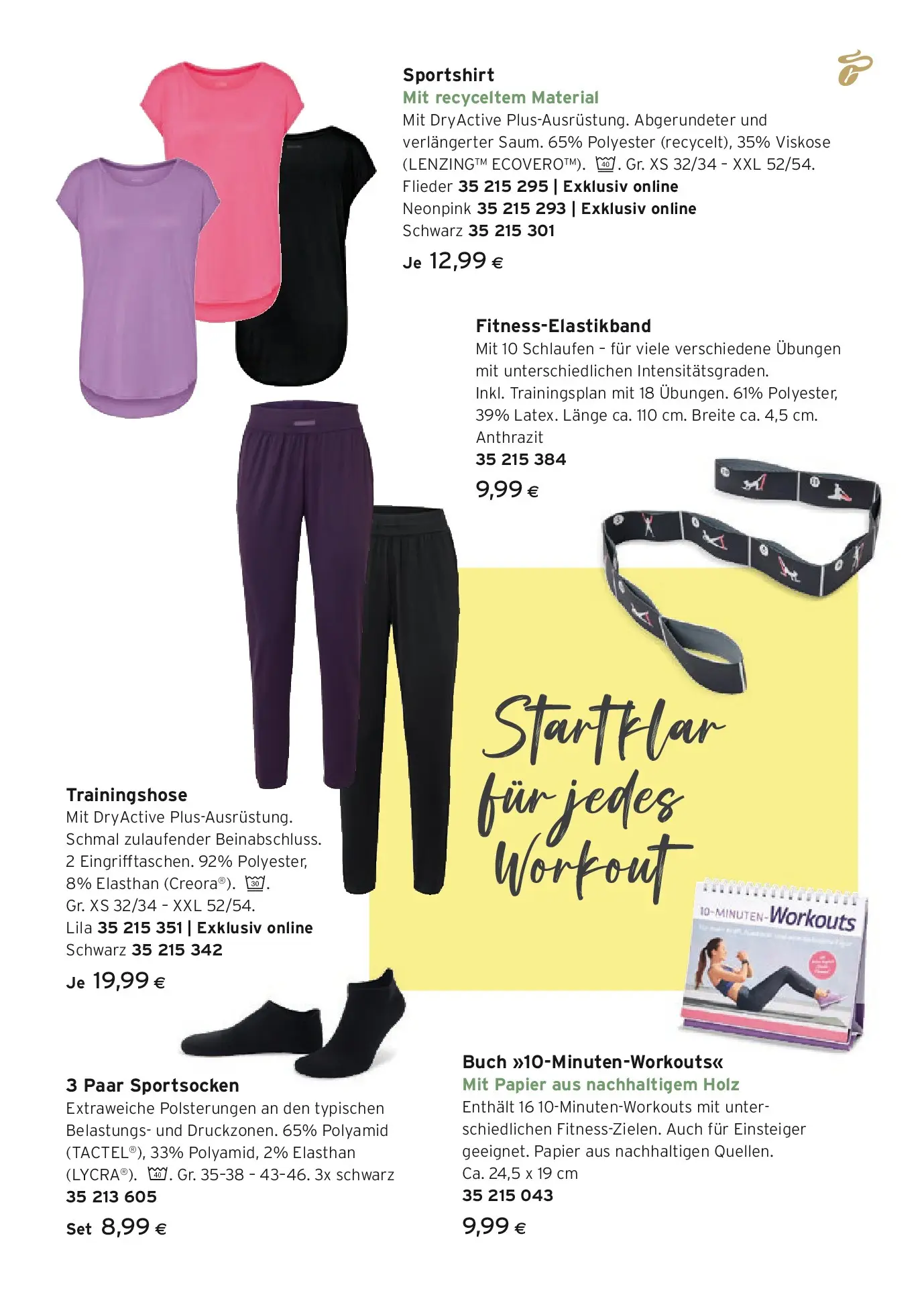 Tchibo Eduscho - Tchibo: Back to Gym von 31.12.2025 - Aktuelle Angebote | Seite: 19