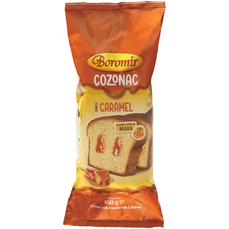 Sauerteiggeb&auml;ck mit 30% Cremef&uuml;llung mit Karamellgeschmack