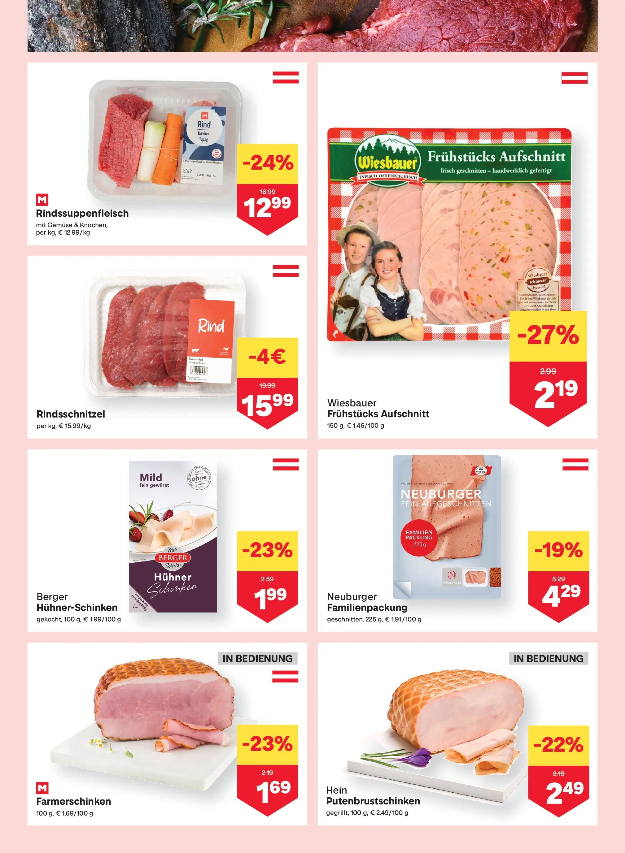 MPREIS St.Gallenkirch von 08.01.2026 - Aktuelle Angebote | Seite: 3 | Produkte: Gemüse, Schinken