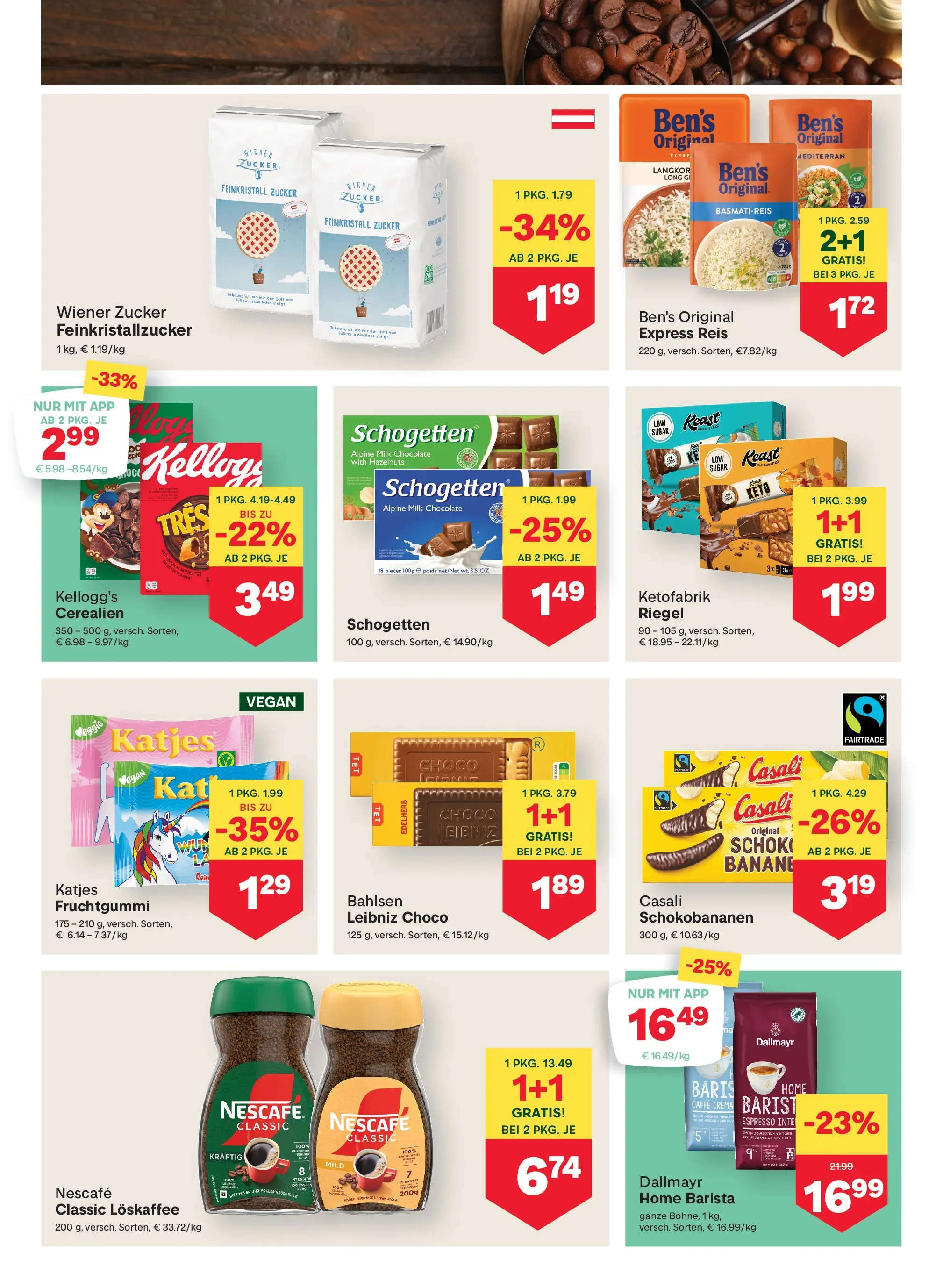 MPREIS St.Gallenkirch von 08.01.2026 - Aktuelle Angebote | Seite: 6 | Produkte: Zucker, Reis