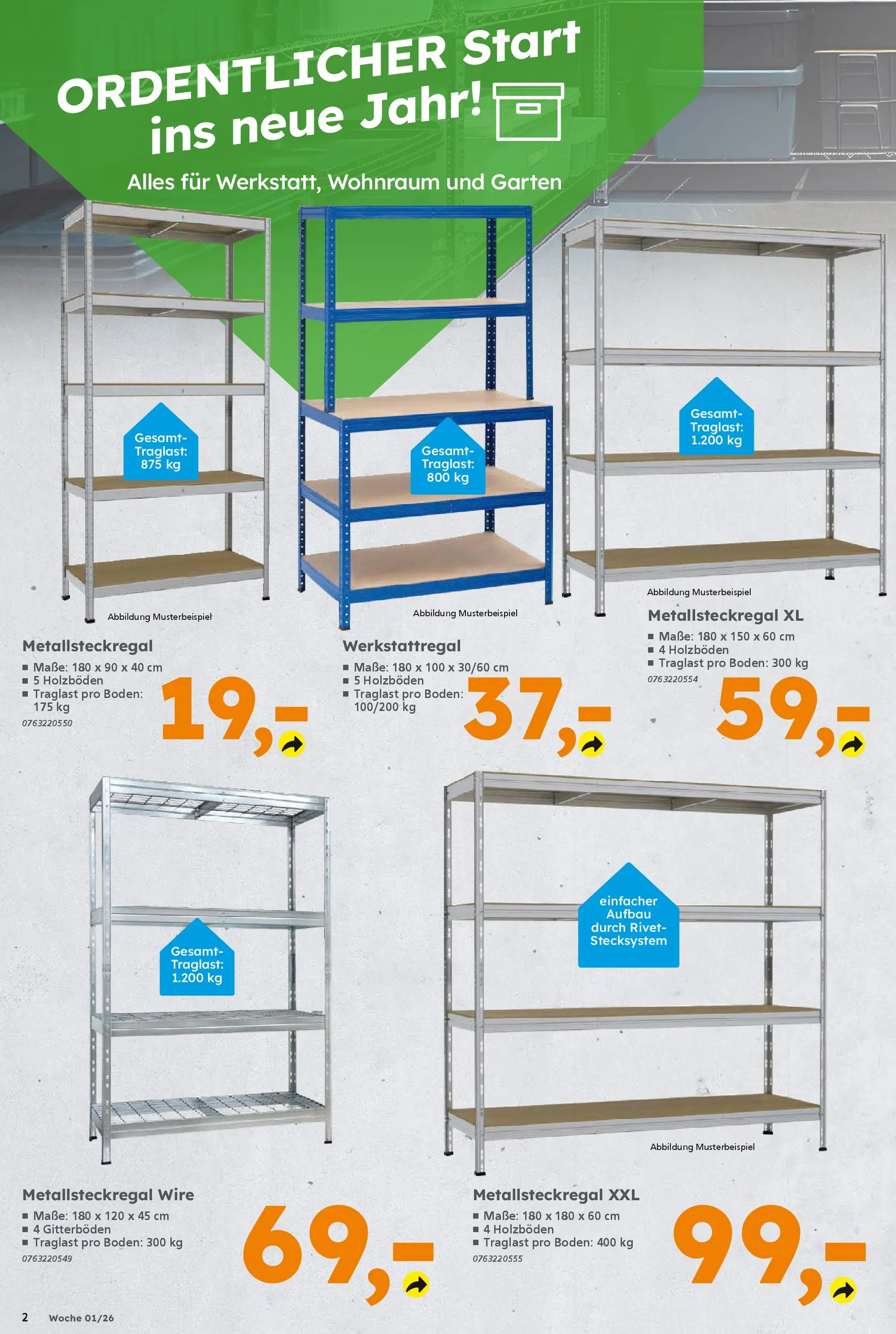 Globus Baumarkt prospekt Oststeinbek	 (ab 28.12.2025) zum Blättern | Seite: 2