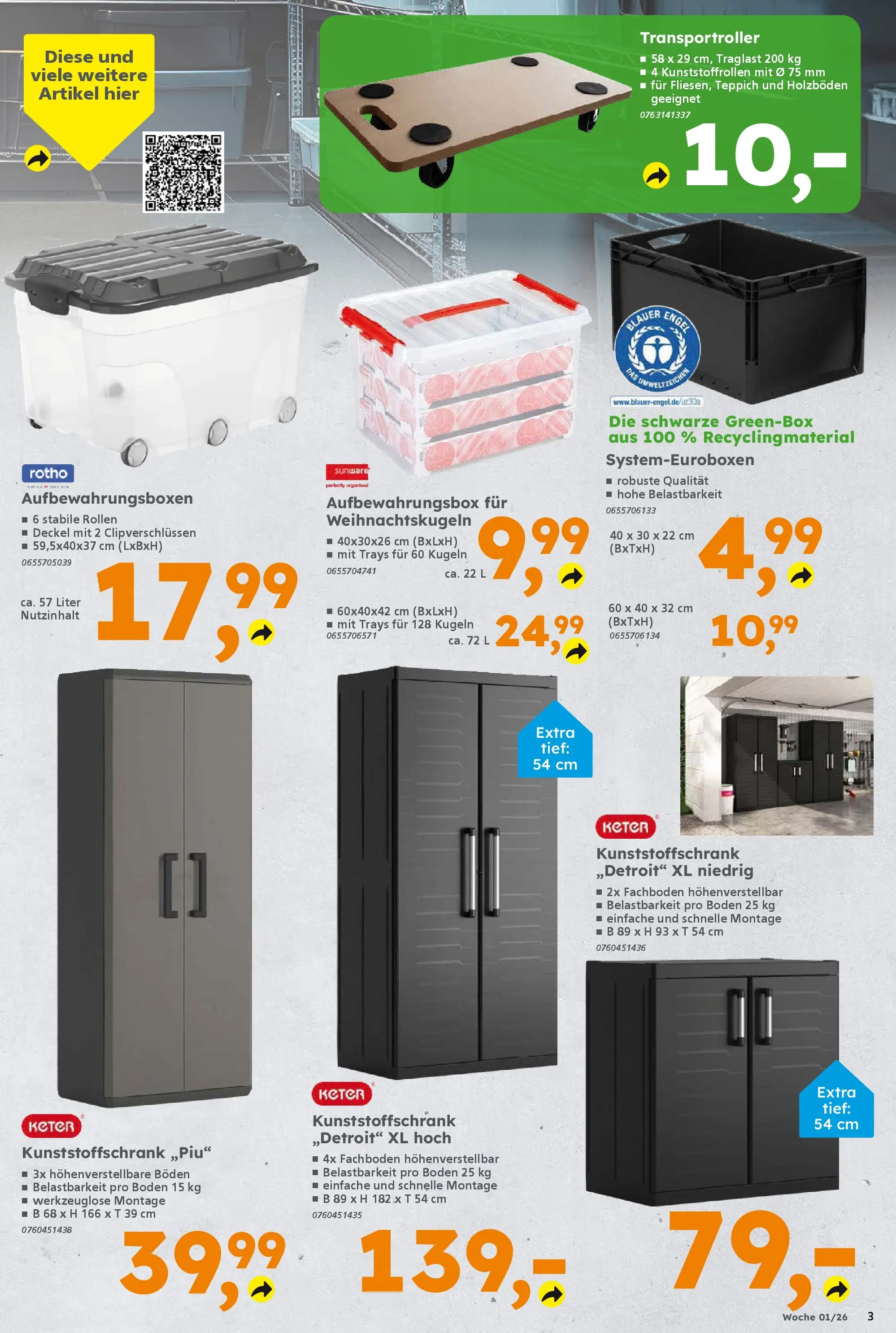 Globus Baumarkt prospekt Oststeinbek	 (ab 28.12.2025) zum Blättern | Seite: 3 | Produkte: Teppich