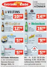 Getr&auml;nke Oase Getr&auml;nke Oase: Getr&auml;nkeangebote - bis 03.01.2026