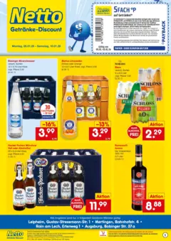 Netto Marken-Discount prospekt Augsburg-Inningen	 ab 04.01.2026 gültig