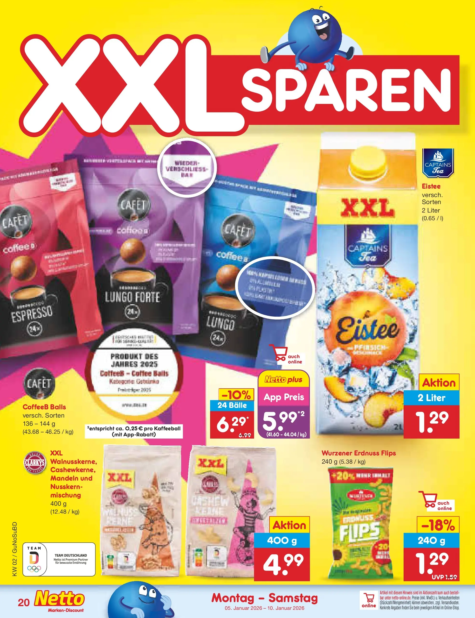 Netto Marken-Discount prospekt Augustusburg	 (ab 04.01.2026) » Angebote | Seite: 20 | Produkte: Mandeln