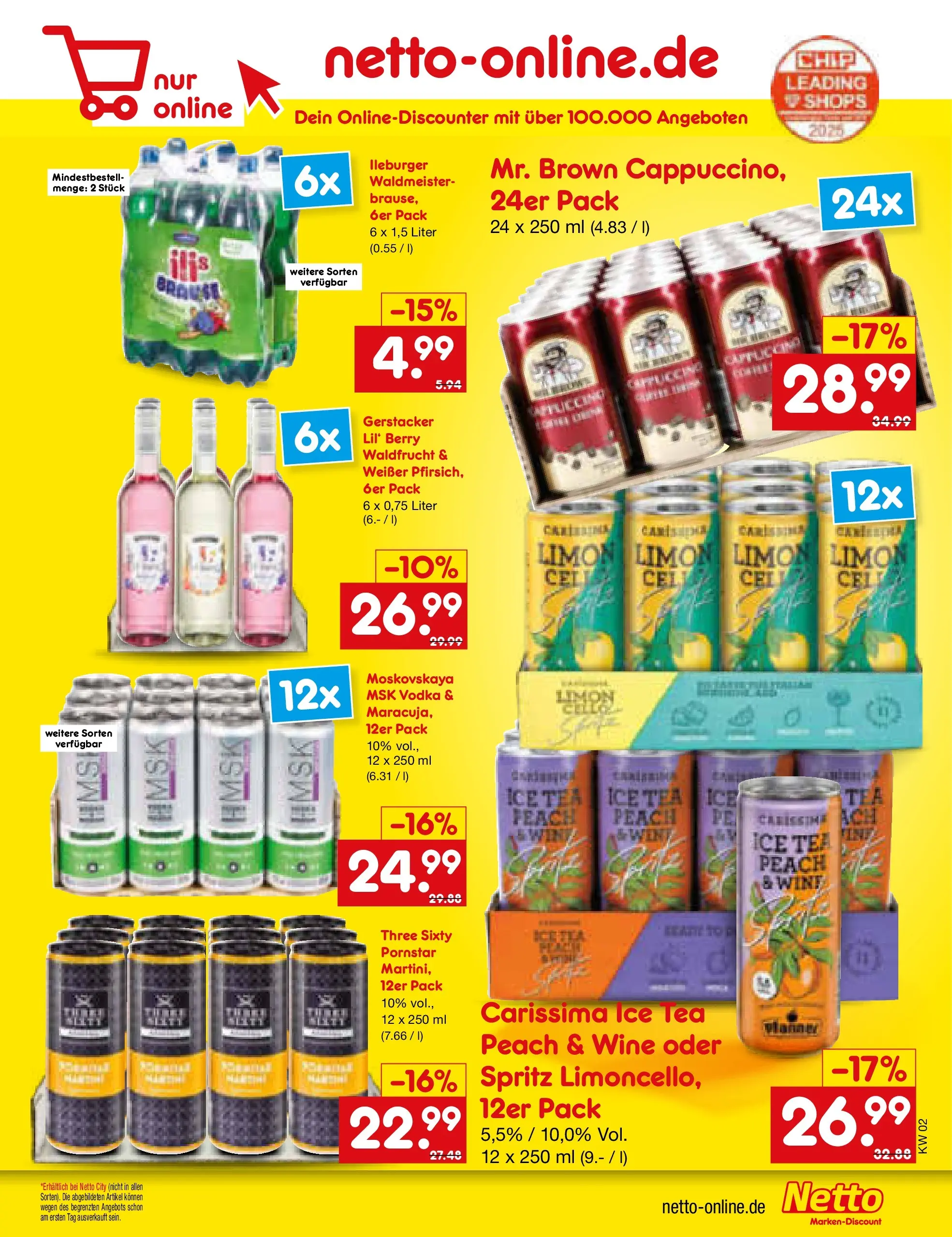 Netto Marken-Discount prospekt Mannheim	 (ab 04.01.2026) » Angebote | Seite: 59 | Produkte: Vodka