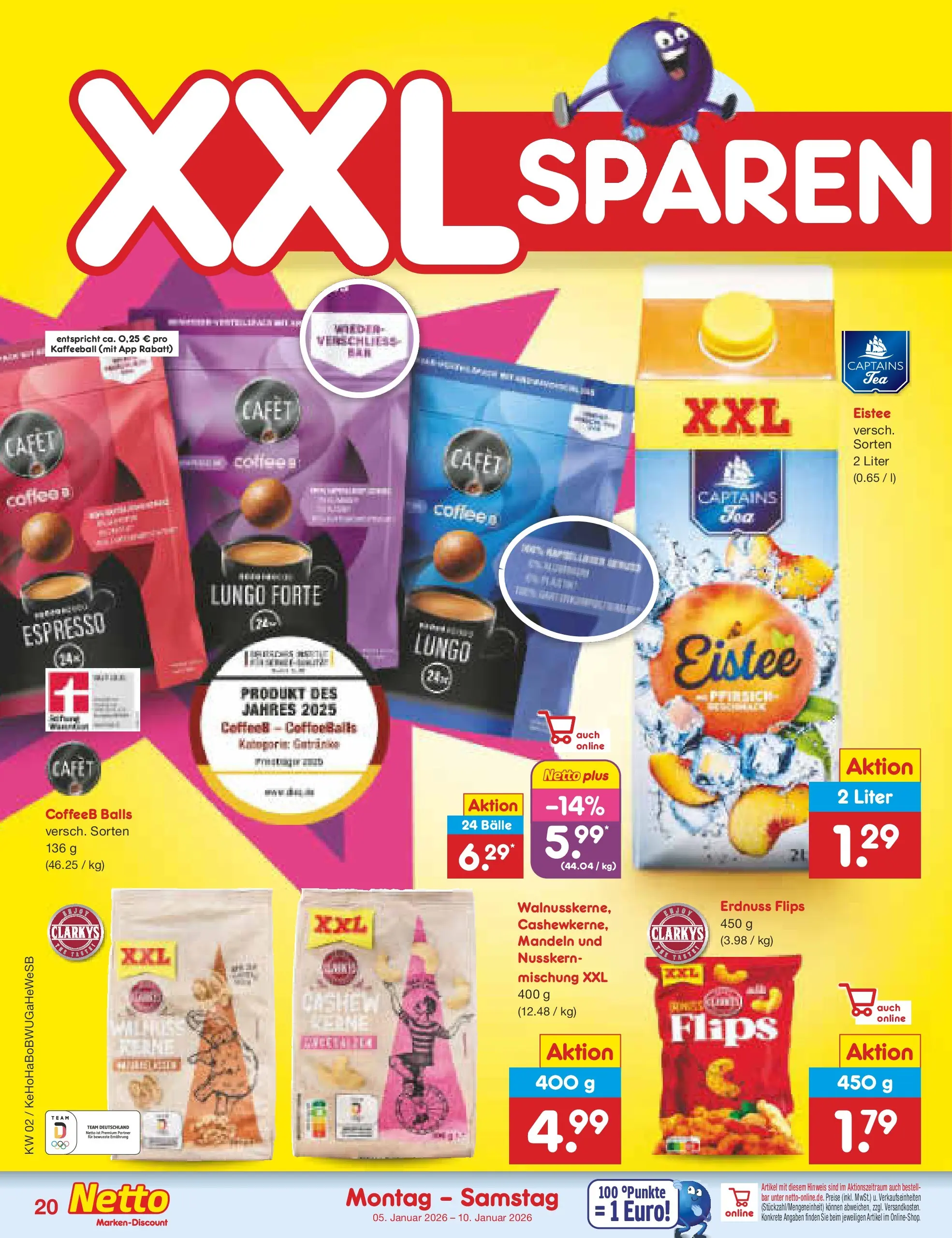 Netto Marken-Discount prospekt Bonn	 (ab 04.01.2026) » Angebote | Seite: 20 | Produkte: Mandeln