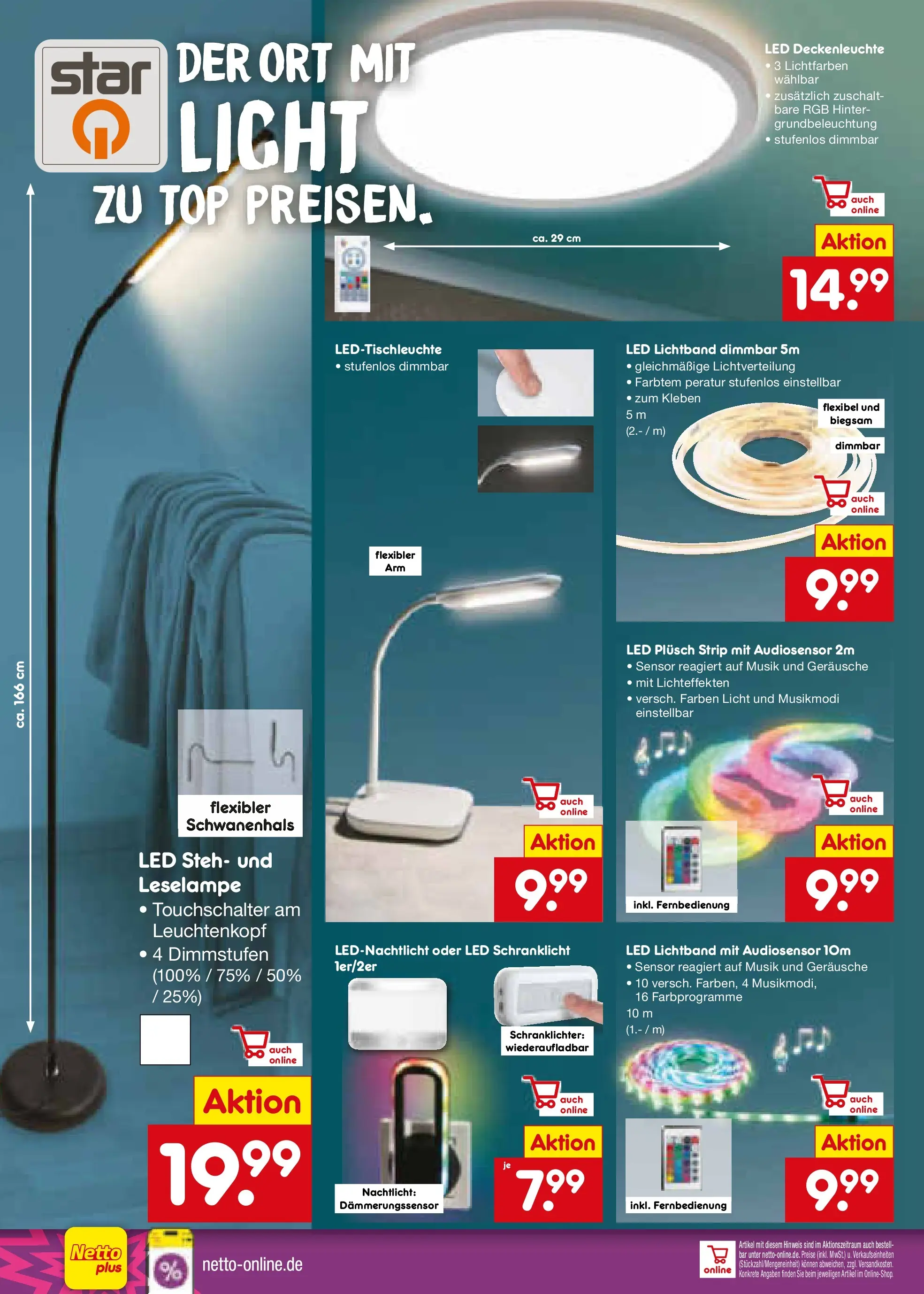Netto Marken-Discount prospekt Stemwede-Dielingen	 (ab 04.01.2026) » Angebote | Seite: 32 | Produkte: Top, Nachtlicht