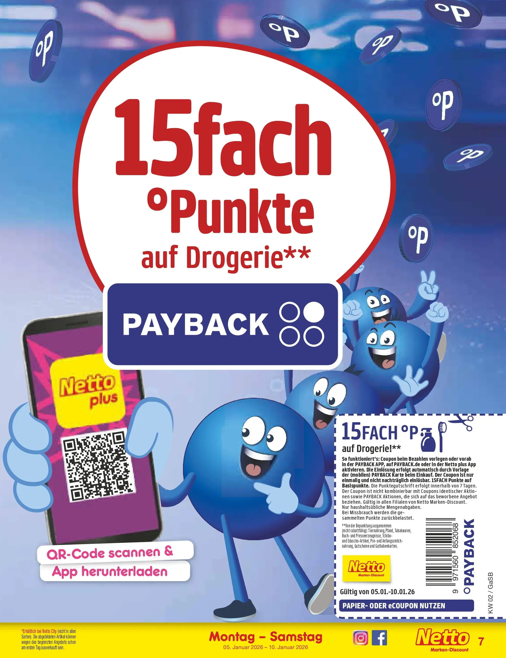 Netto Marken-Discount prospekt Bremen-Lesum	 (ab 04.01.2026) » Angebote | Seite: 7 | Produkte: Milch