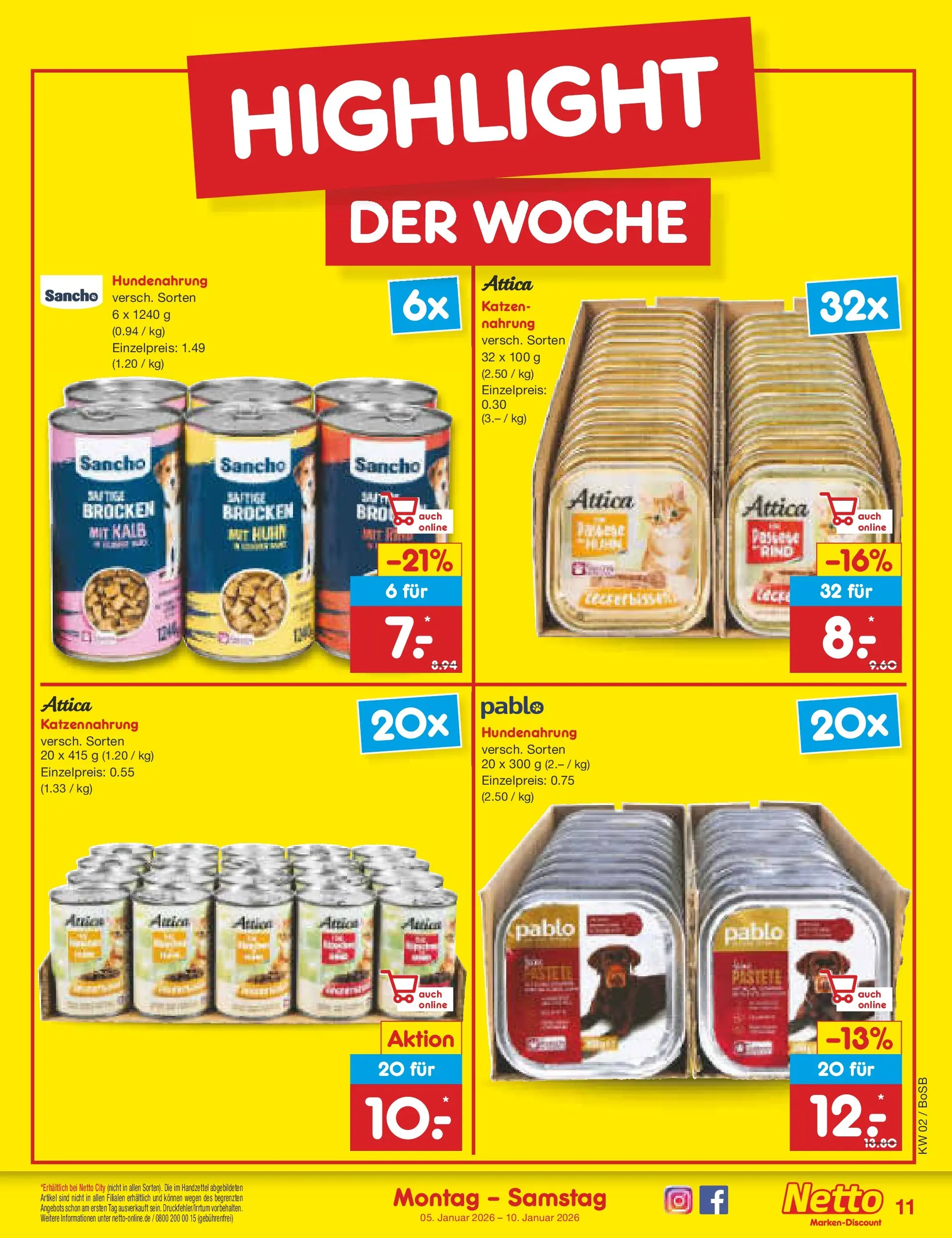 Netto Marken-Discount prospekt Stadtlohn	 (ab 04.01.2026) » Angebote | Seite: 11
