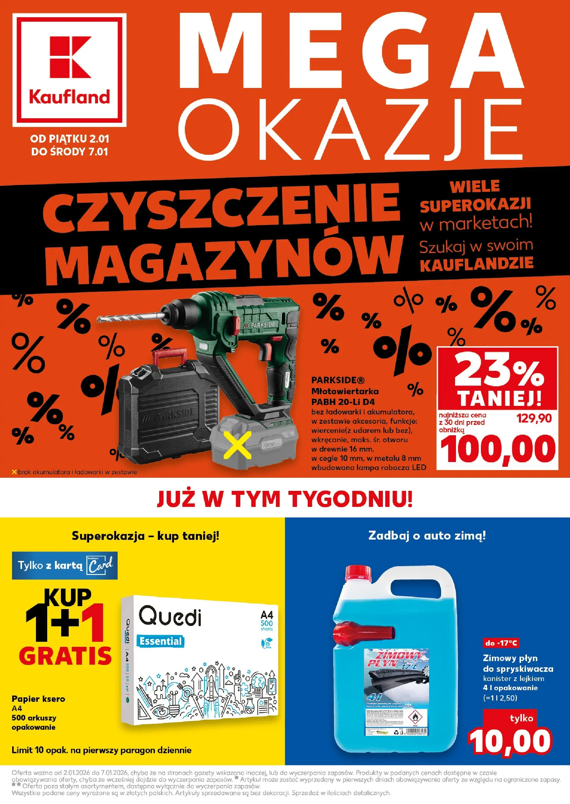 Kaufland - Kaufland NON Food ważne do 07.01 od 01.01.2026 - od jutra PDF | Strona: 1