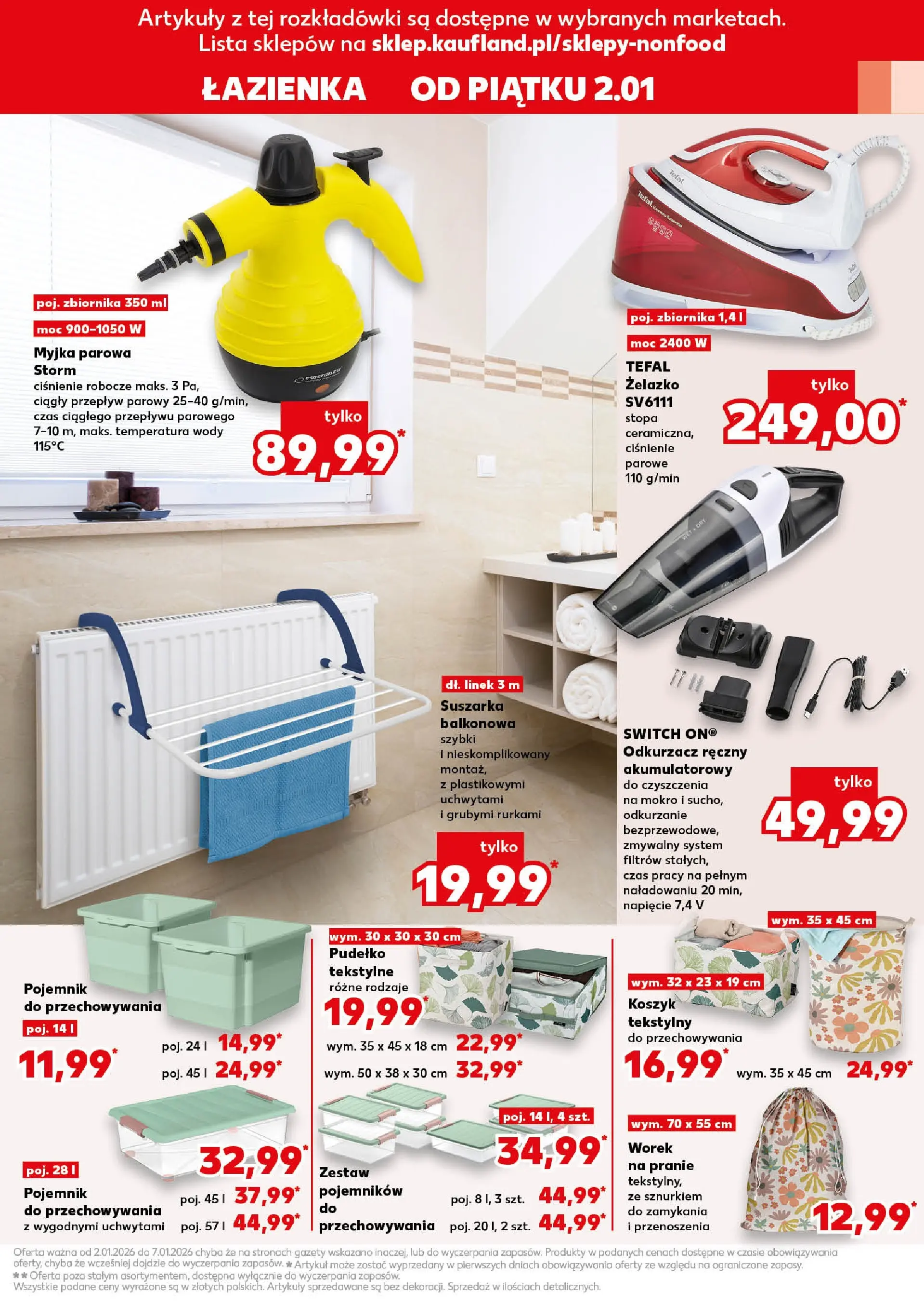 Kaufland - Kaufland NON Food ważne do 07.01 od 01.01.2026 - od jutra PDF | Strona: 13