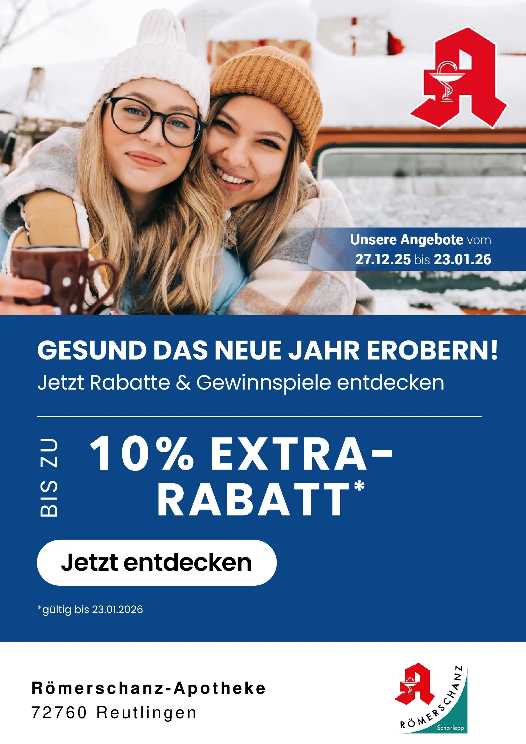 Entdecke - Tolle Gewinnspiele und Angebote zum neuen Jahr! (ab 28.12.2025) zum Blättern | Seite: 1