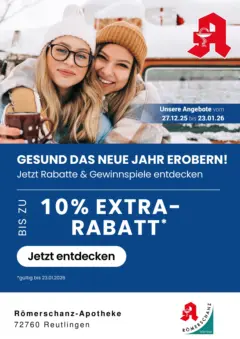 Entdecke - Tolle Gewinnspiele und Angebote zum neuen Jahr! ab 28.12.2025 gültig