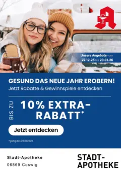 Entdecke - Tolle Gewinnspiele und Angebote zum neuen Jahr! ab 28.12.2025 gültig