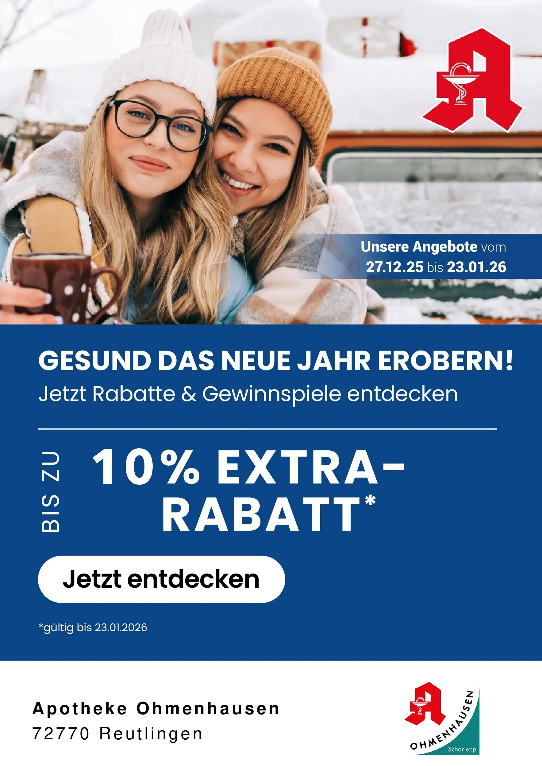 Entdecke - Tolle Gewinnspiele und Angebote zum neuen Jahr! (ab 28.12.2025) zum Blättern | Seite: 1