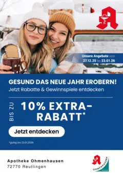 Entdecke - Tolle Gewinnspiele und Angebote zum neuen Jahr! ab 28.12.2025 gültig