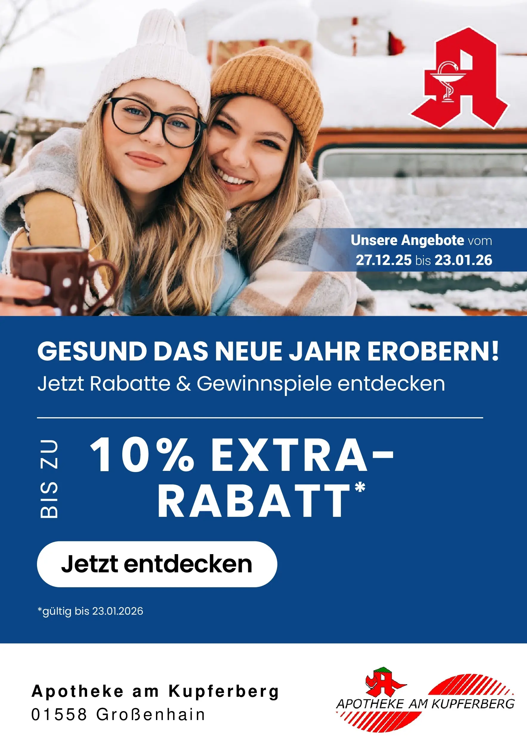 Entdecke - Tolle Gewinnspiele und Angebote zum neuen Jahr! (ab 28.12.2025) zum Blättern | Seite: 1