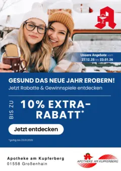 Entdecke - Tolle Gewinnspiele und Angebote zum neuen Jahr! ab 28.12.2025 gültig