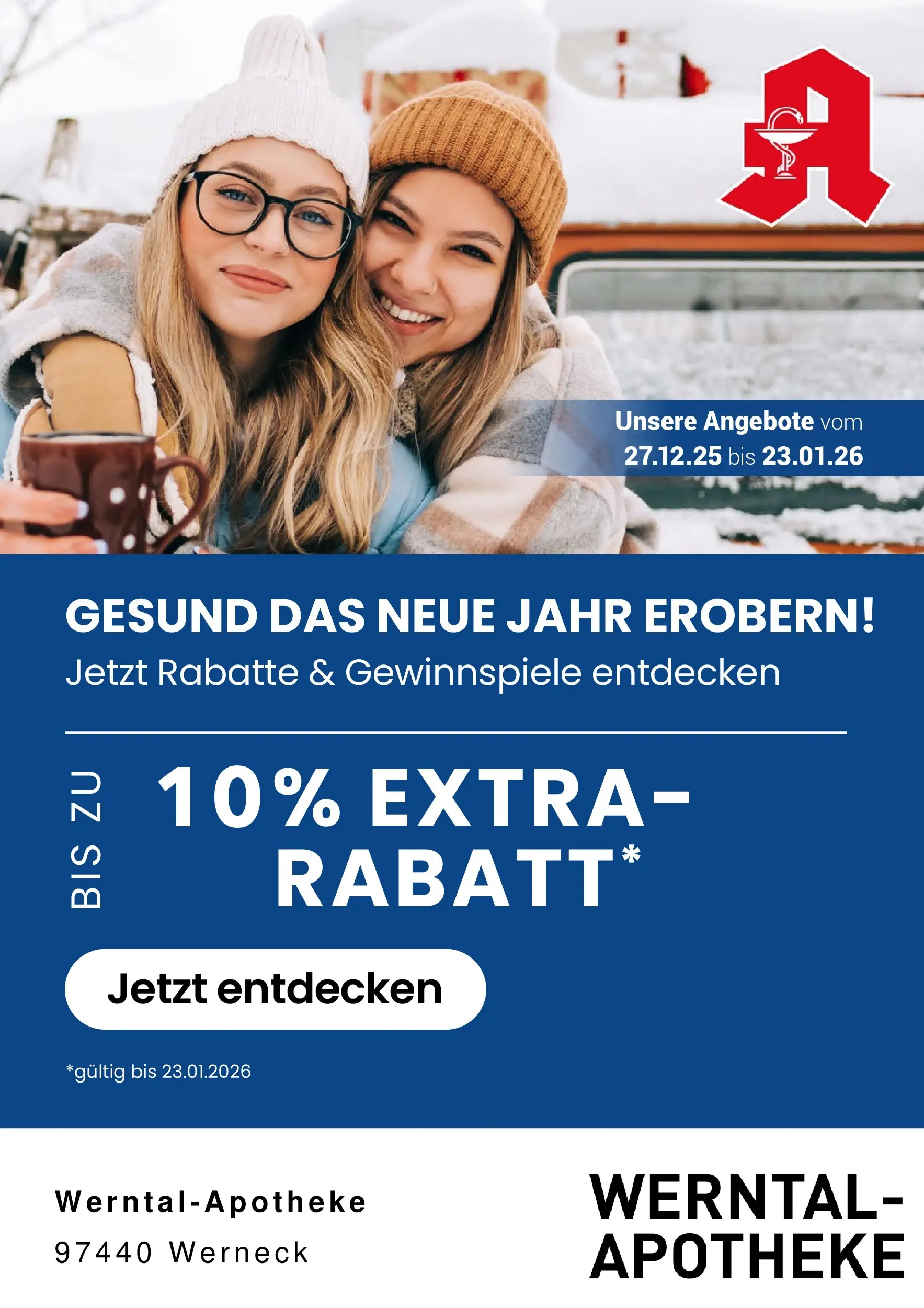 Entdecke - Tolle Gewinnspiele und Angebote zum neuen Jahr! (ab 28.12.2025) zum Blättern | Seite: 1