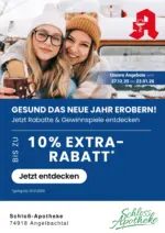 R&ouml;merschanz-Apotheke Tolle Gewinnspiele und Angebote zum neuen Jahr! - bis 23.01.2026