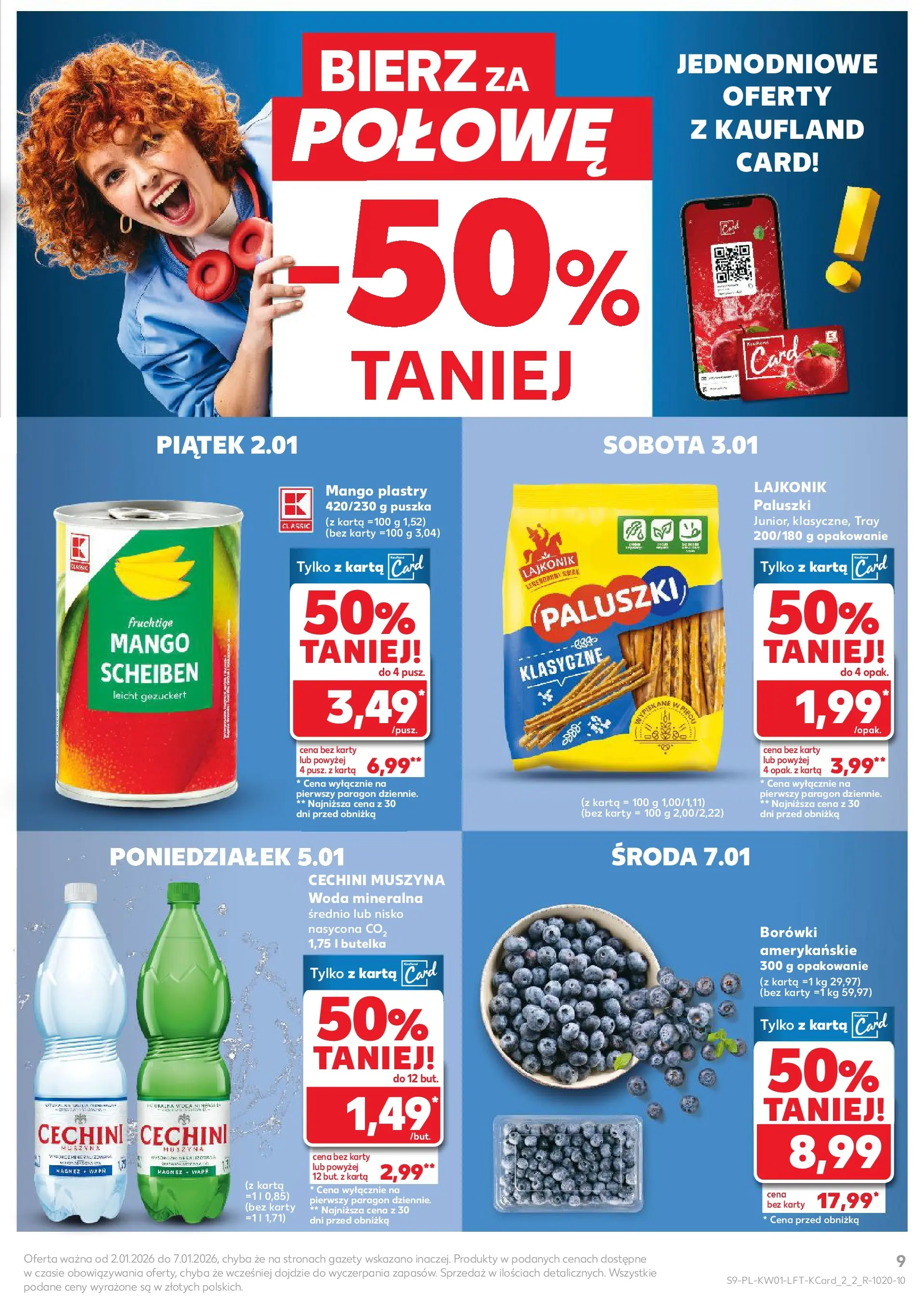 Kaufland - Kaufland Food ważne do 07.01 od 01.01.2026 - od jutra PDF | Strona: 9