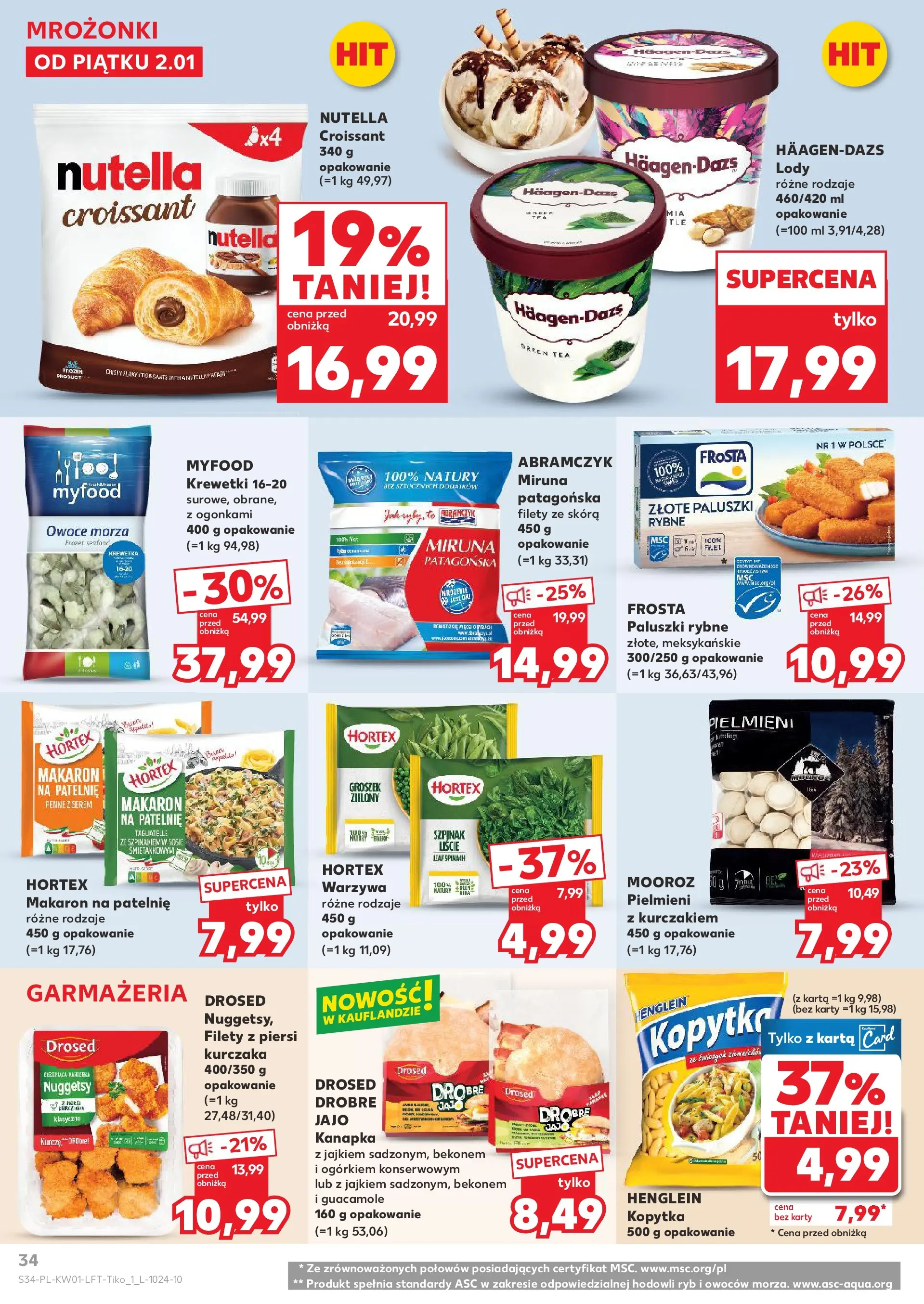 Kaufland - Kaufland Food ważne do 07.01 od 01.01.2026 - od jutra PDF | Strona: 34