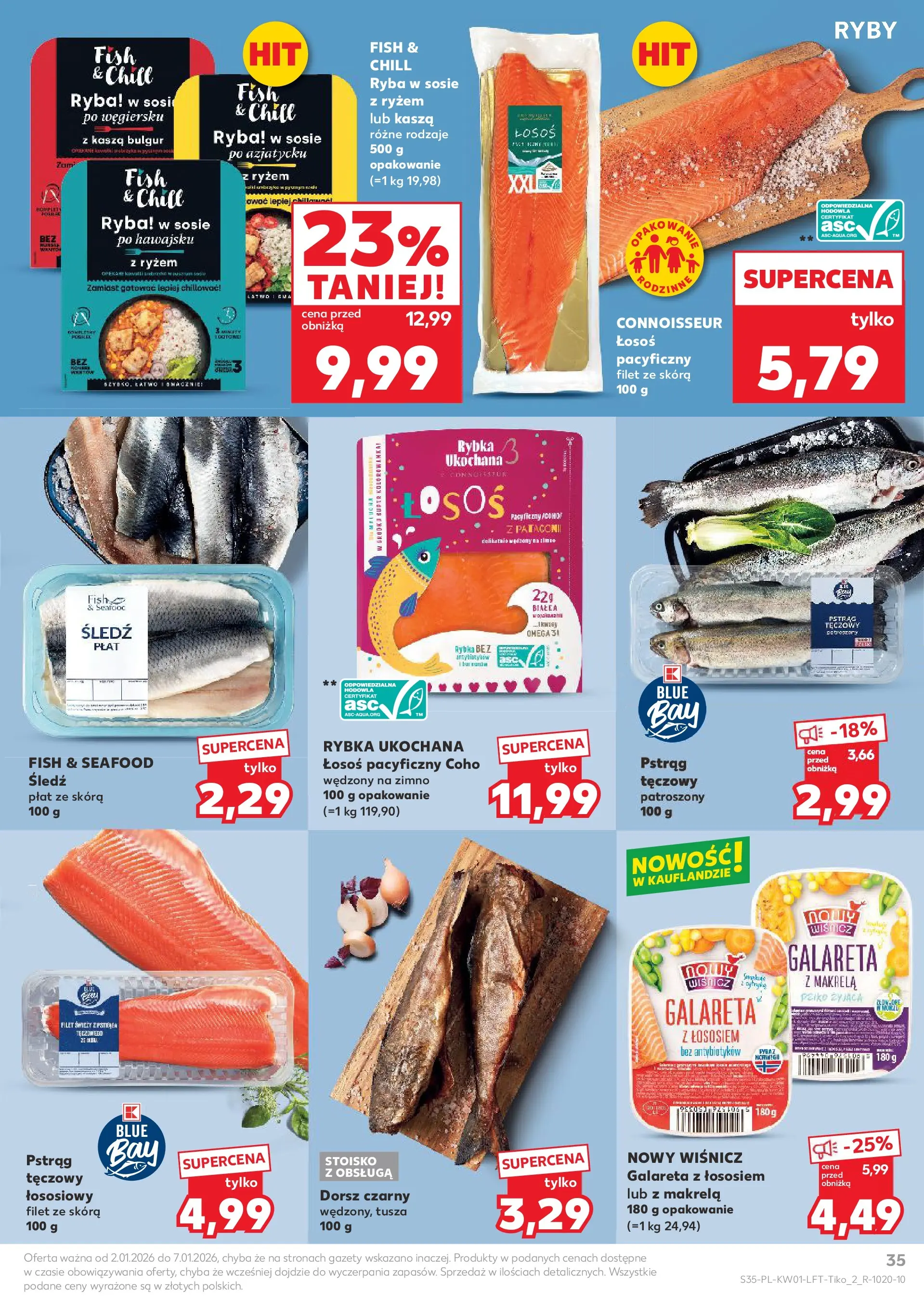 Kaufland - Kaufland Food ważne do 07.01 od 01.01.2026 - od jutra PDF | Strona: 35