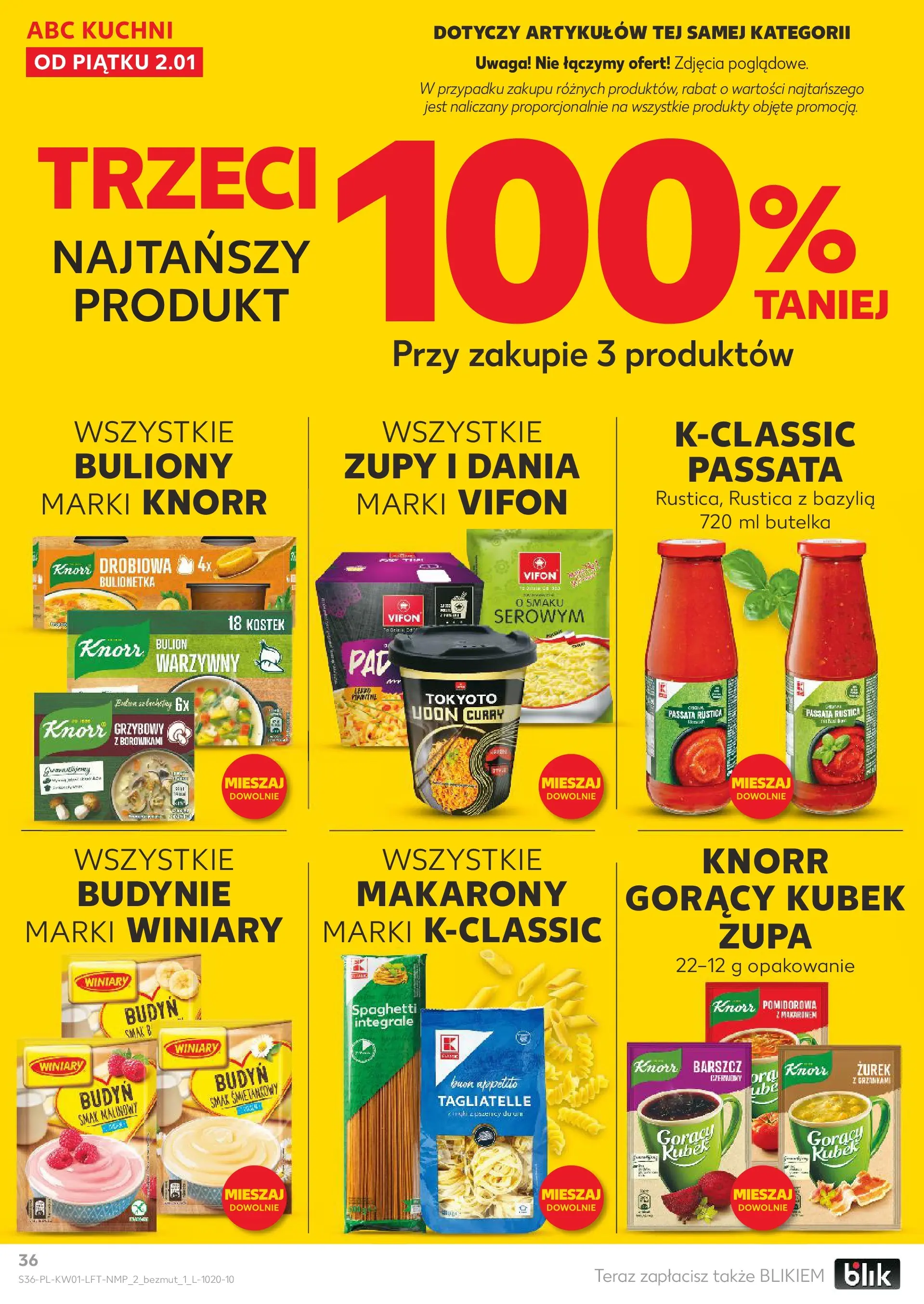 Kaufland - Kaufland Food ważne do 07.01 od 01.01.2026 - od jutra PDF | Strona: 36