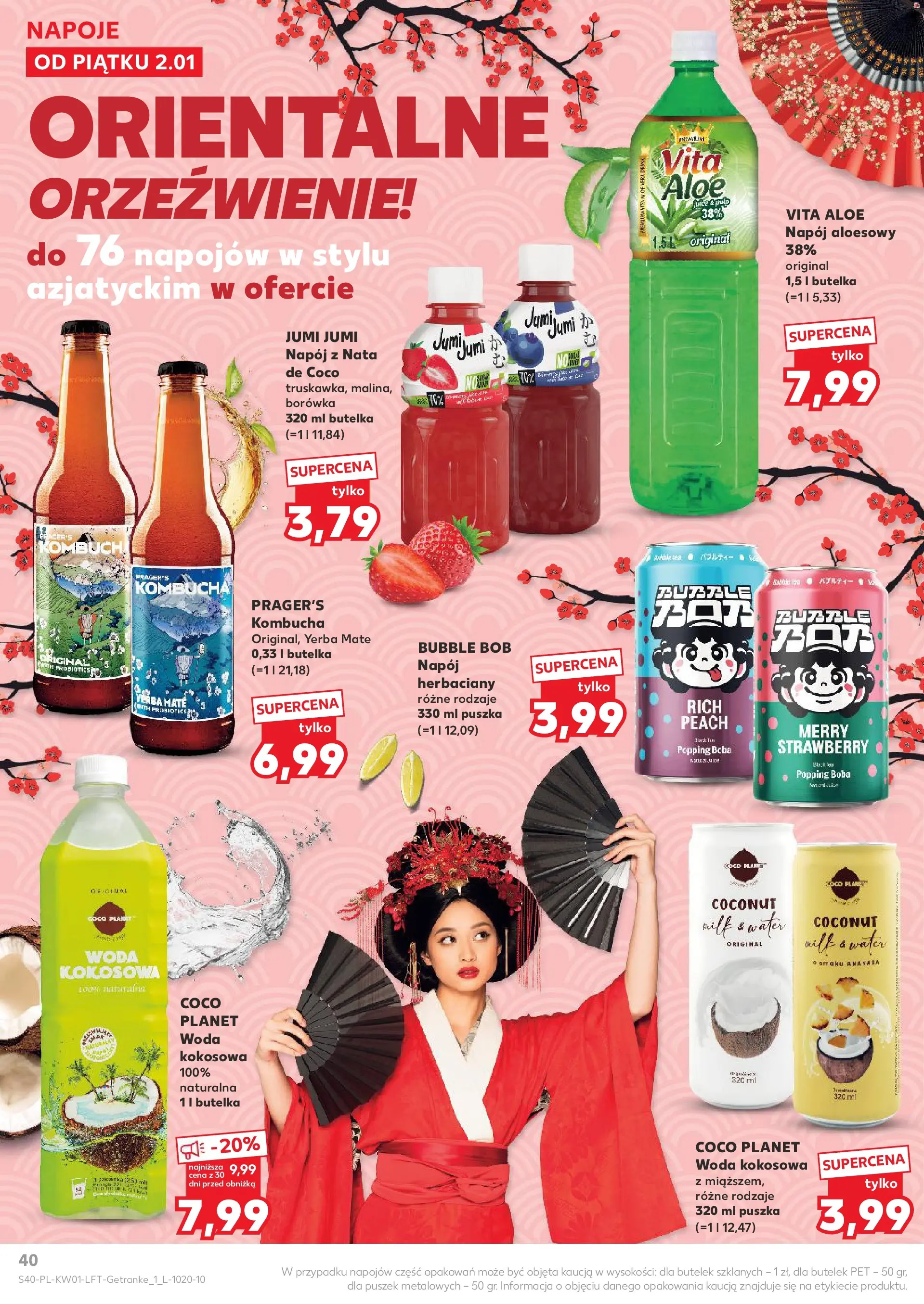 Kaufland - Kaufland Food ważne do 07.01 od 01.01.2026 - od jutra PDF | Strona: 40
