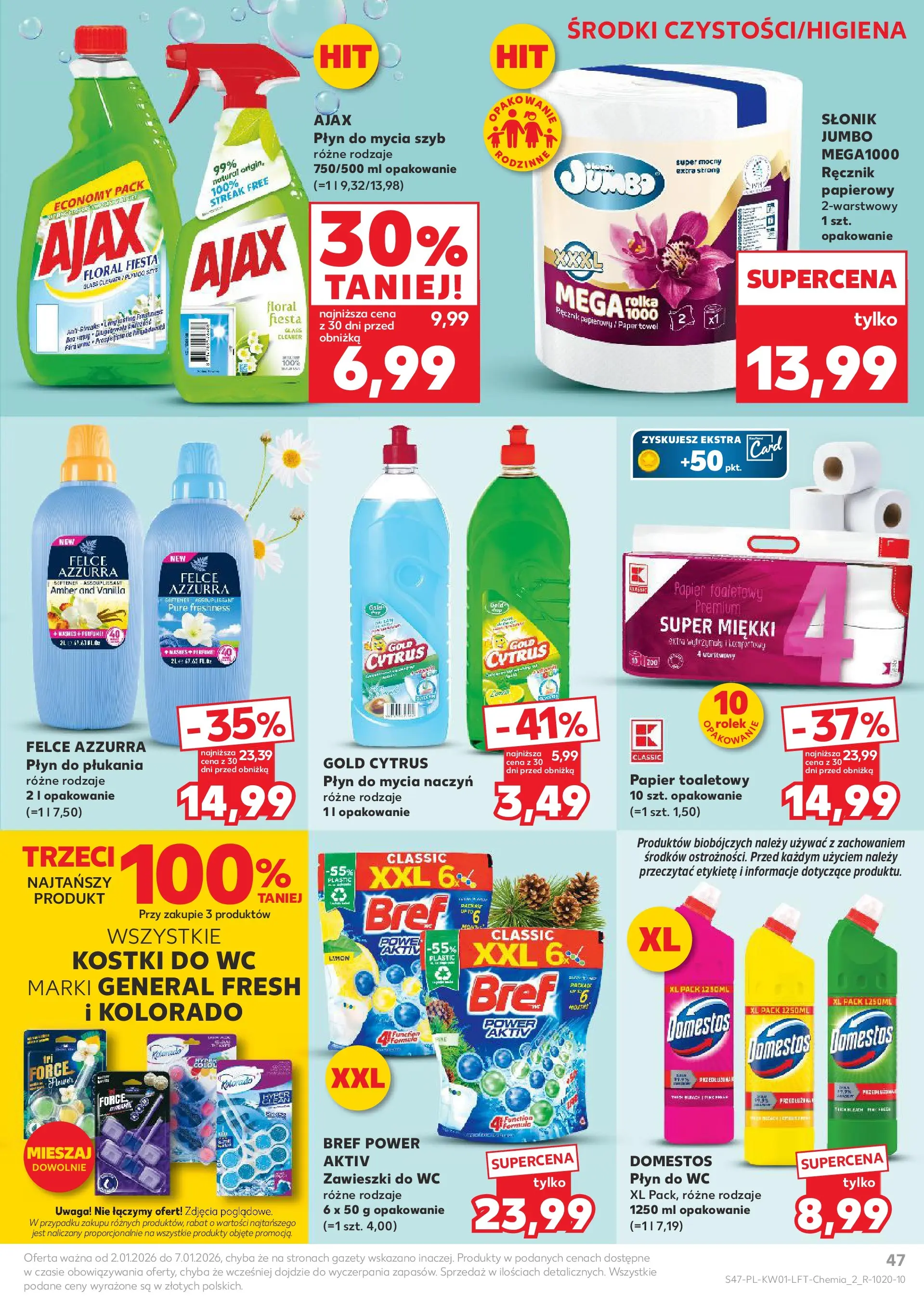 Kaufland - Kaufland Food ważne do 07.01 od 01.01.2026 - od jutra PDF | Strona: 47