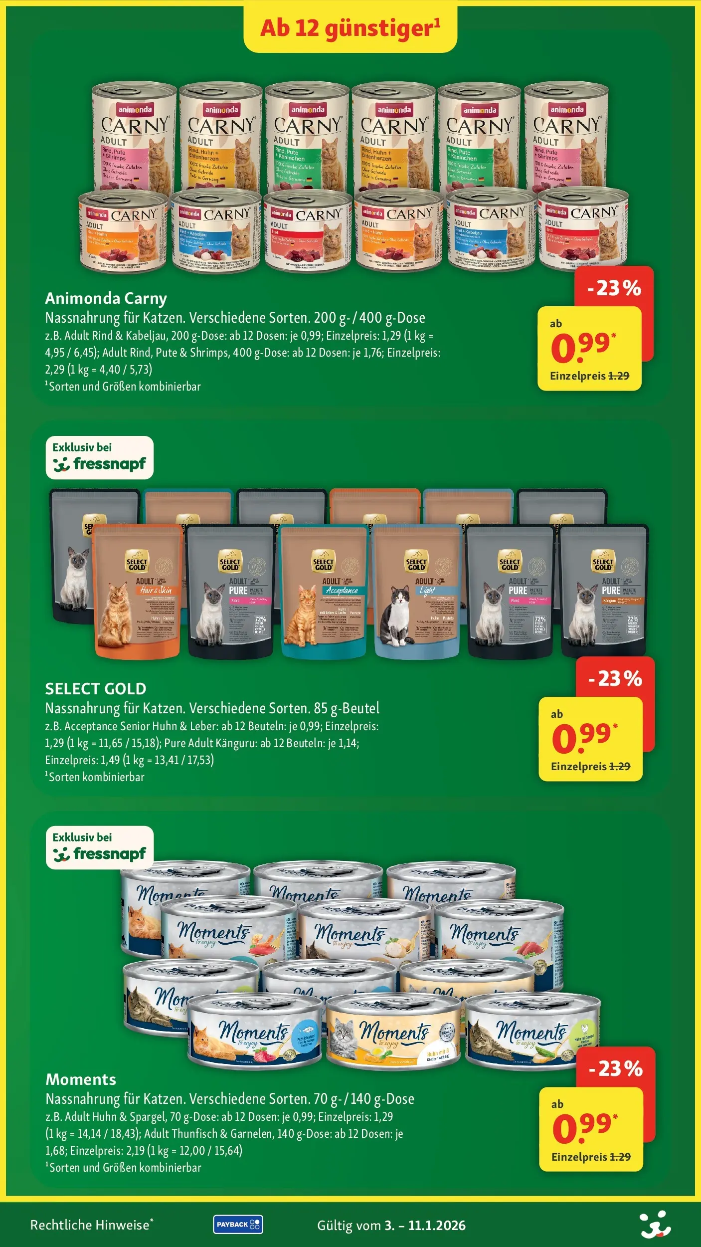 Fressnapf - Fressnapf: Hol dir diese Woche deinen Friends Preis (ab 02.01.2026) zum Blättern | Seite: 5 | Produkte: Kabel, Pute, Thunfisch, Getreide