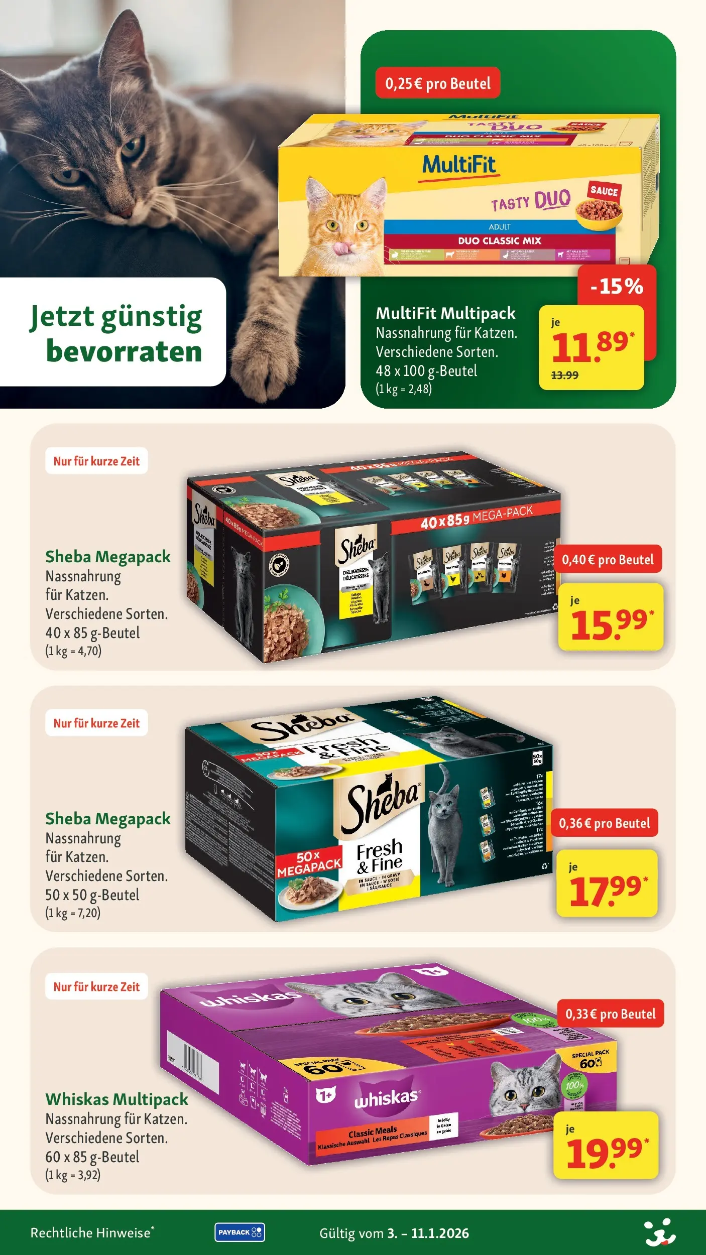 Fressnapf - Fressnapf: Hol dir diese Woche deinen Friends Preis (ab 02.01.2026) zum Blättern | Seite: 6 | Produkte: Sheba, Whiskas